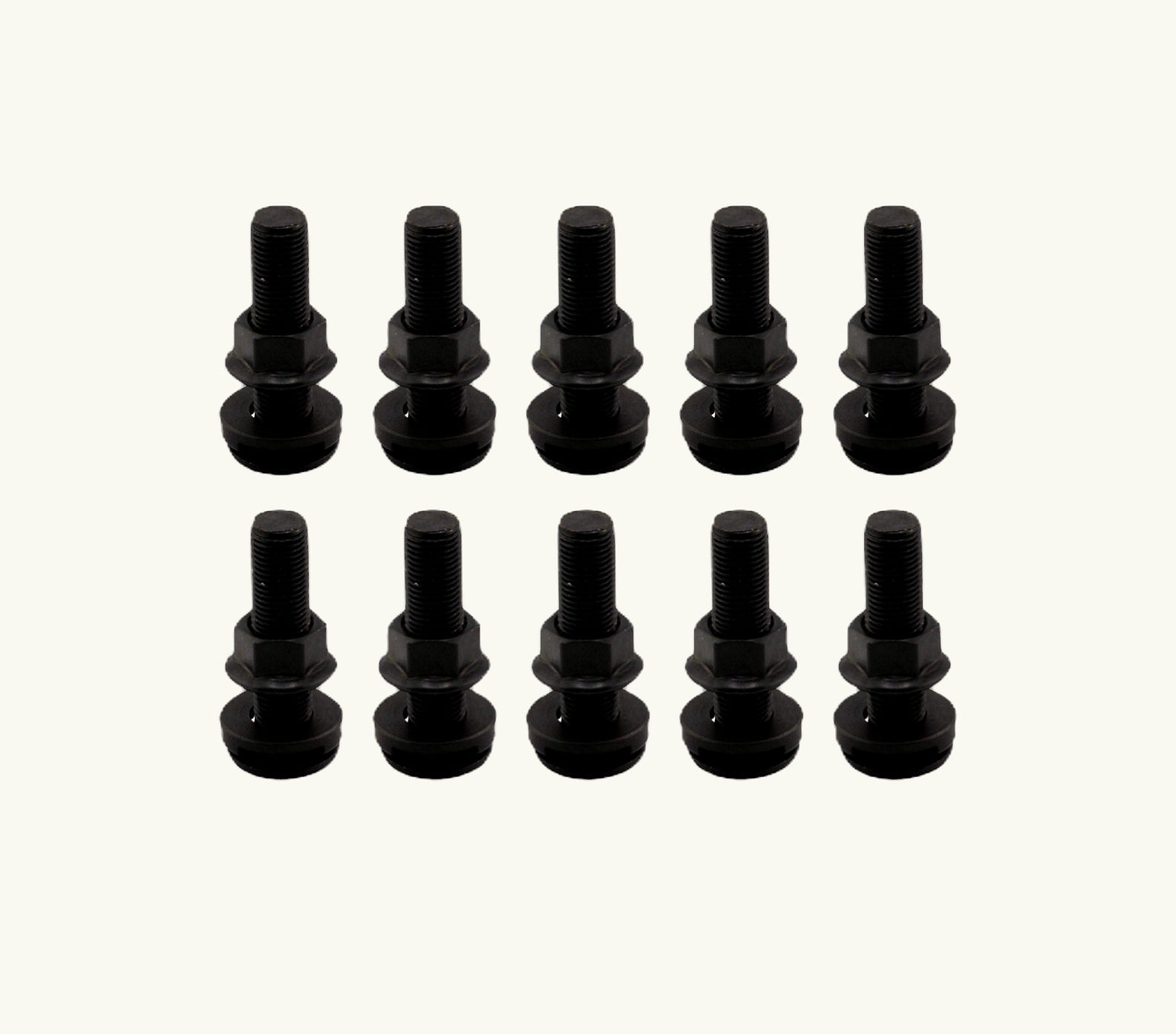 VanEssential Venture L-Track M10 Single Stud Bolts - 1.5 inch (38mm) - Adjustable L-Track Hardware