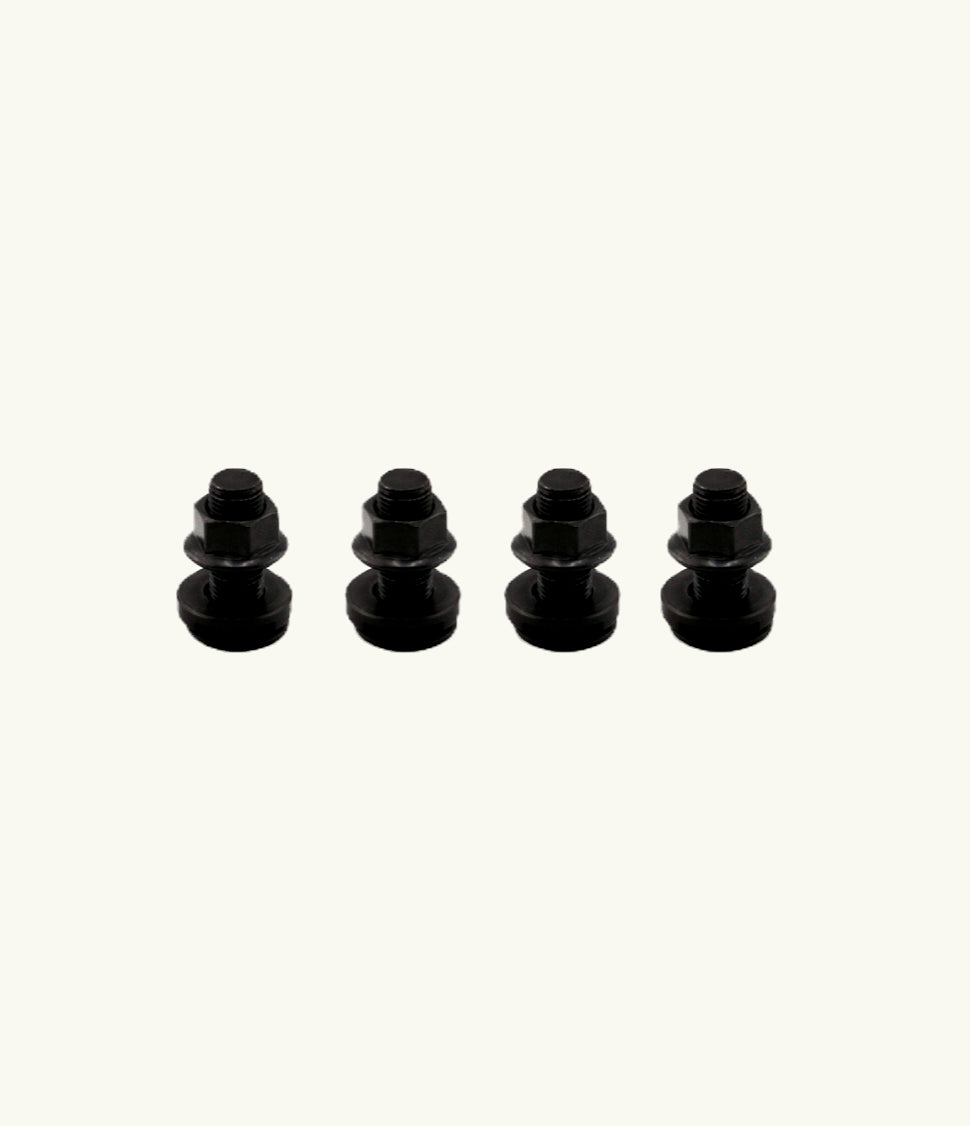 VanEssential Venture L-Track M10 Single Stud Bolts - 1 inch (25mm) - Adjustable Tie-Down Hardware - Adjustable L-Track Hardware
