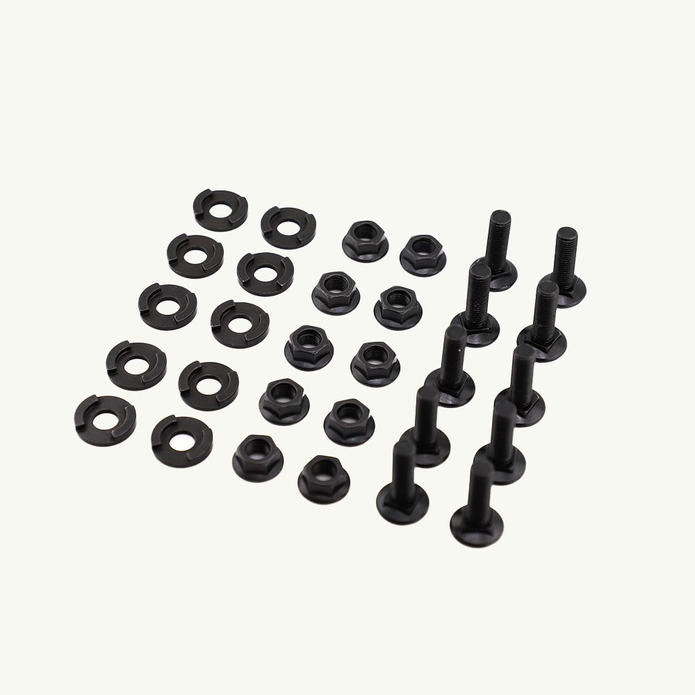 VanEssential Venture L-Track M8 Single Stud Bolts - 1 inch (25mm) - Adjustable L-Track Hardware