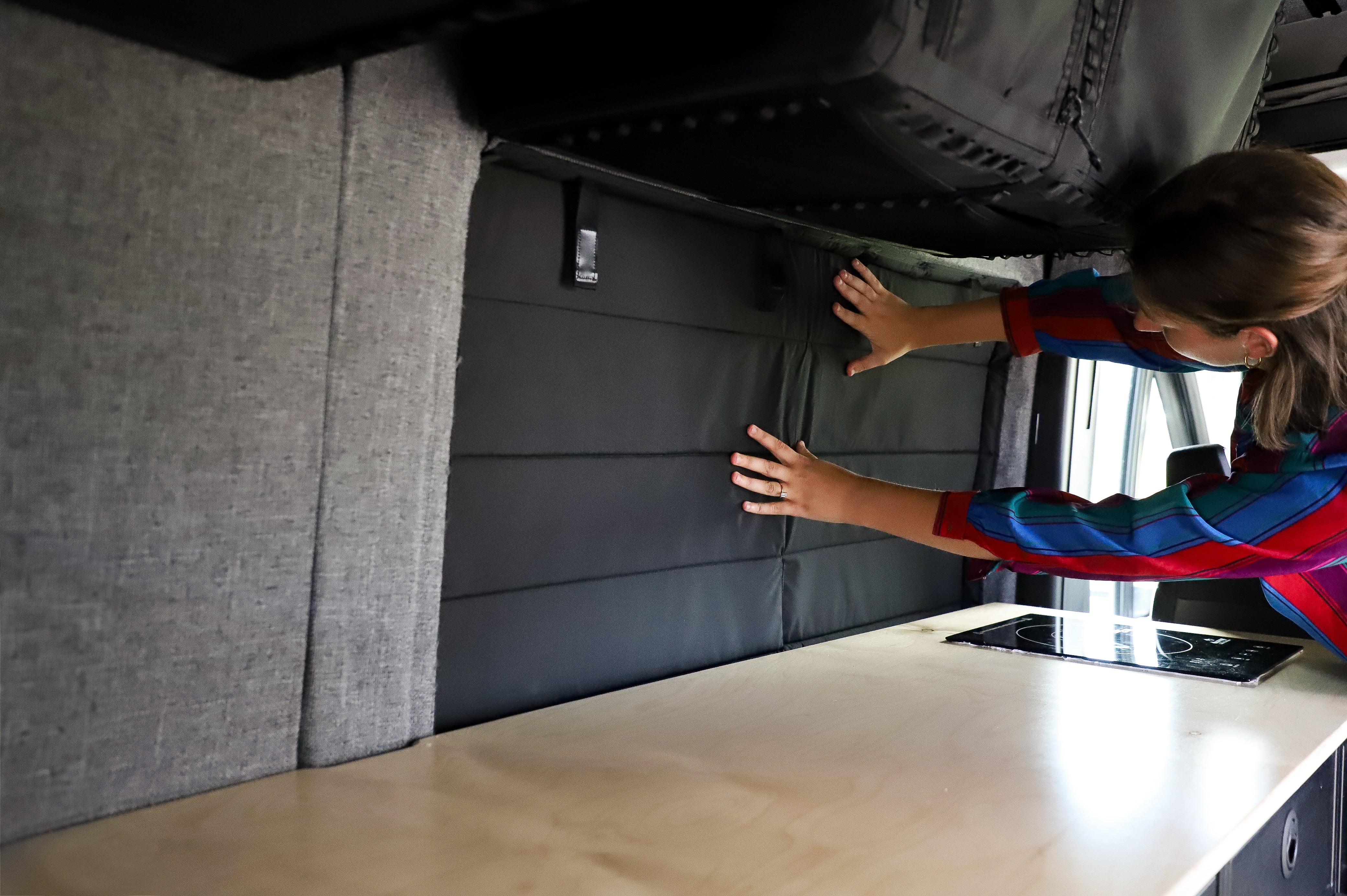 VanEssential Ram Promaster Stealth Crew Window Cover - Thermal Privacy