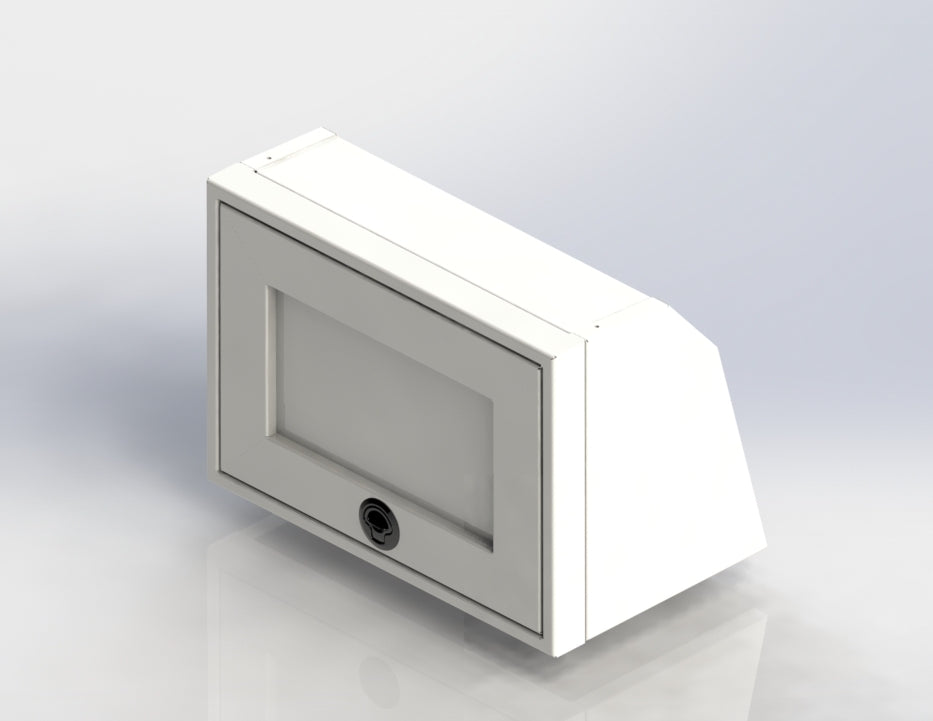 21" Upper Cabinet - Angled