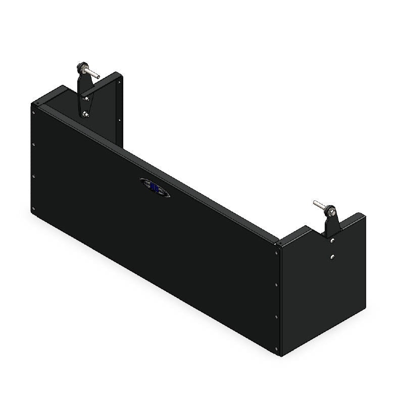 RB Components 34-Inch Shallow Sofa Storage Box - Flat Pack