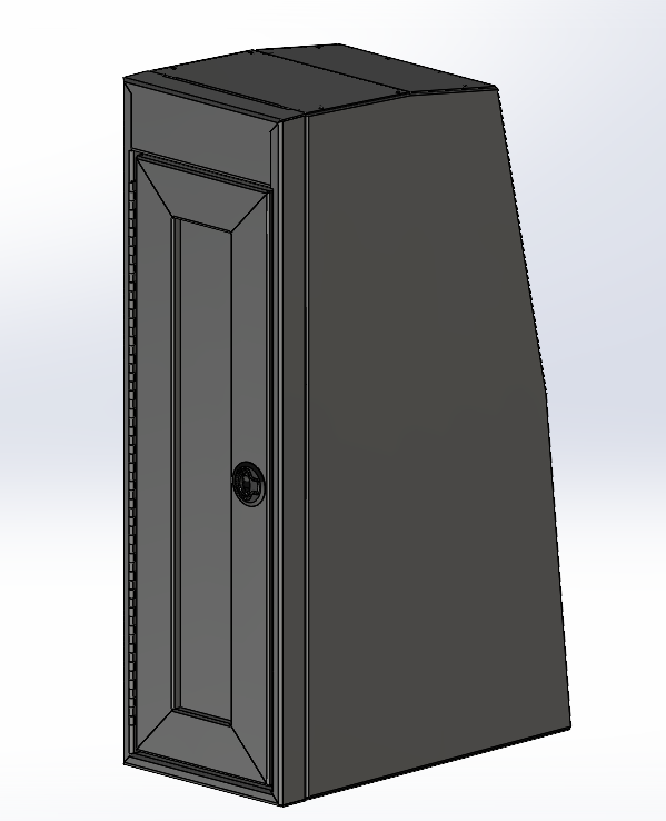 Upper Closet - 12"x22"x38"