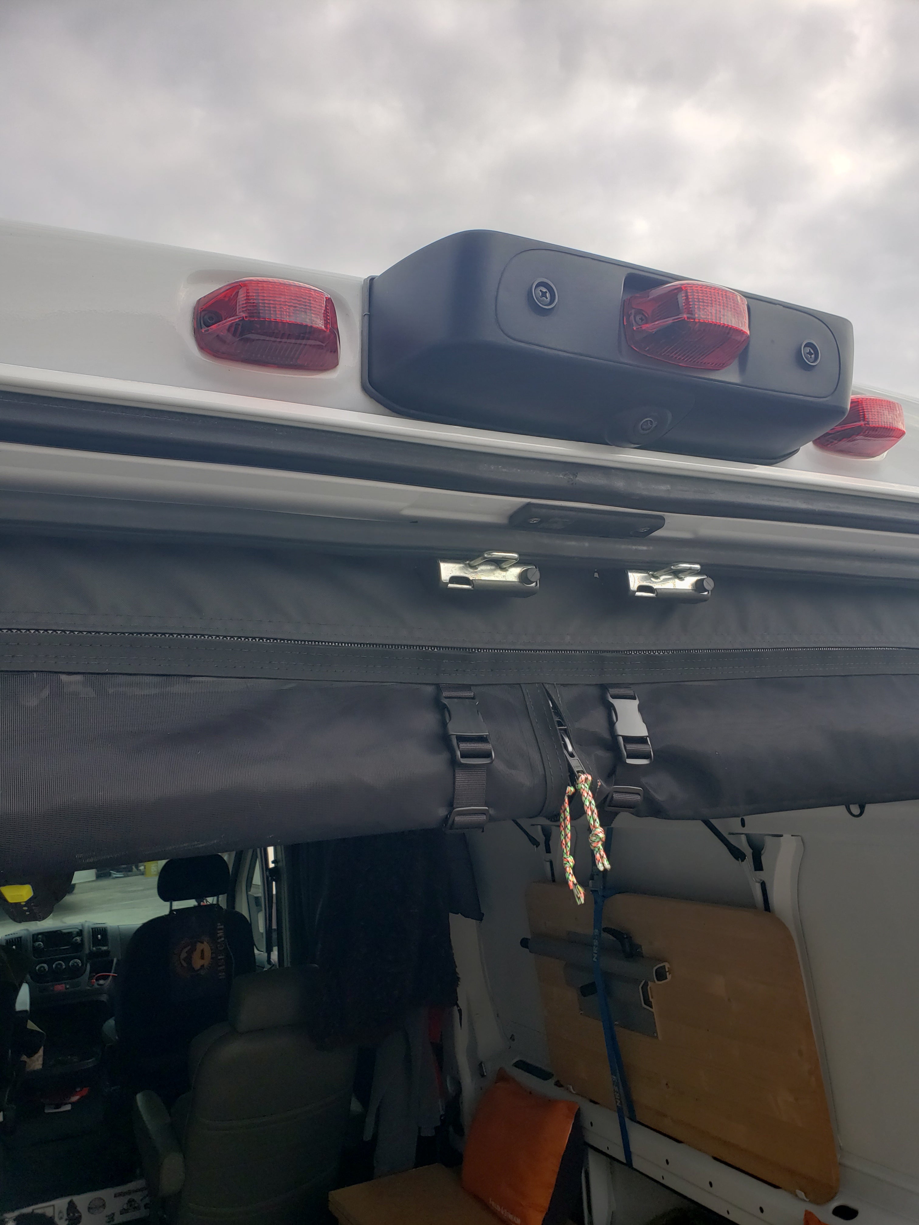 The Bug Wall ProMaster Rear Door Screen - V2 Bug Protection