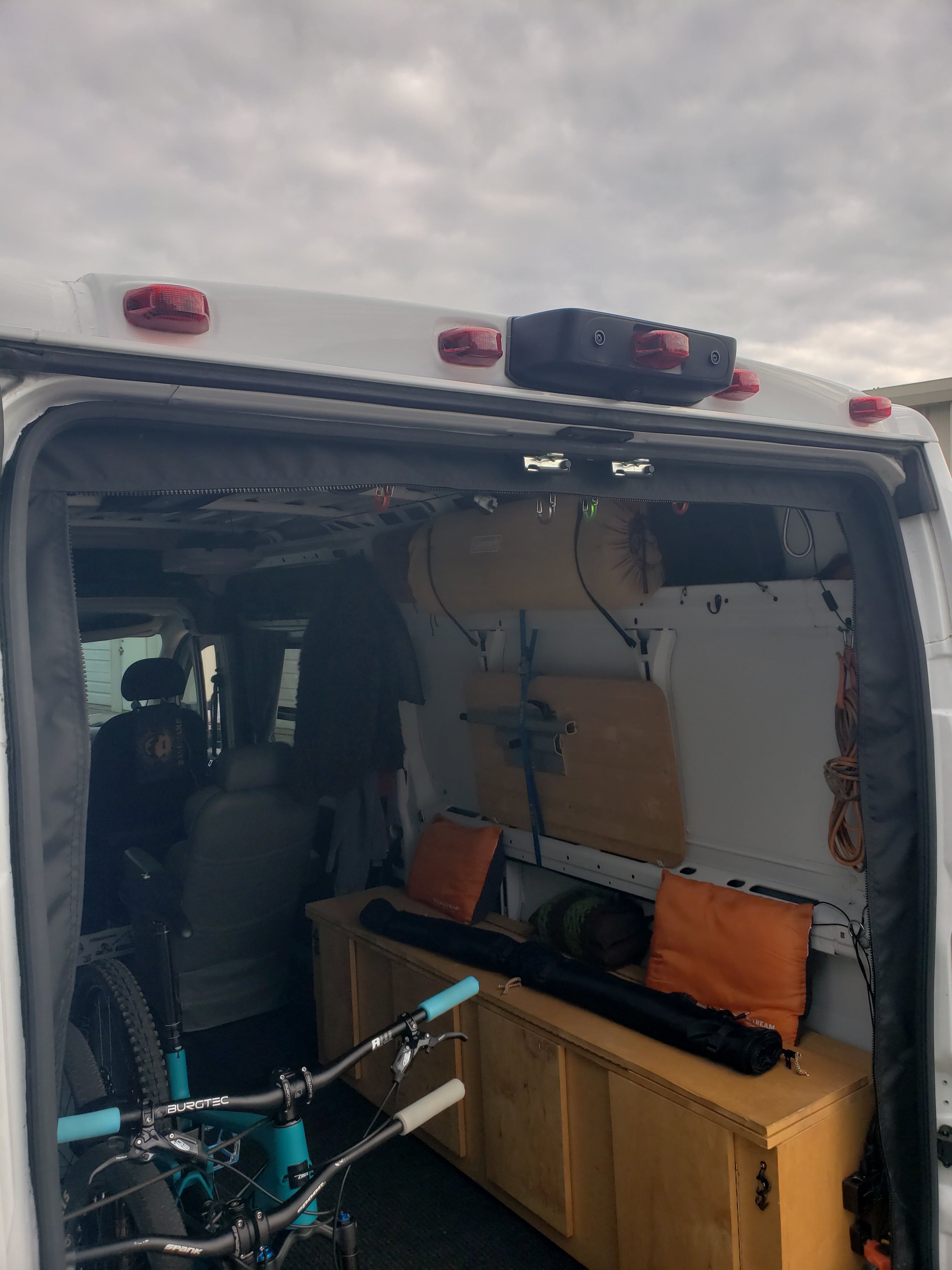 The Bug Wall ProMaster Rear Door Screen - V2 Bug Protection