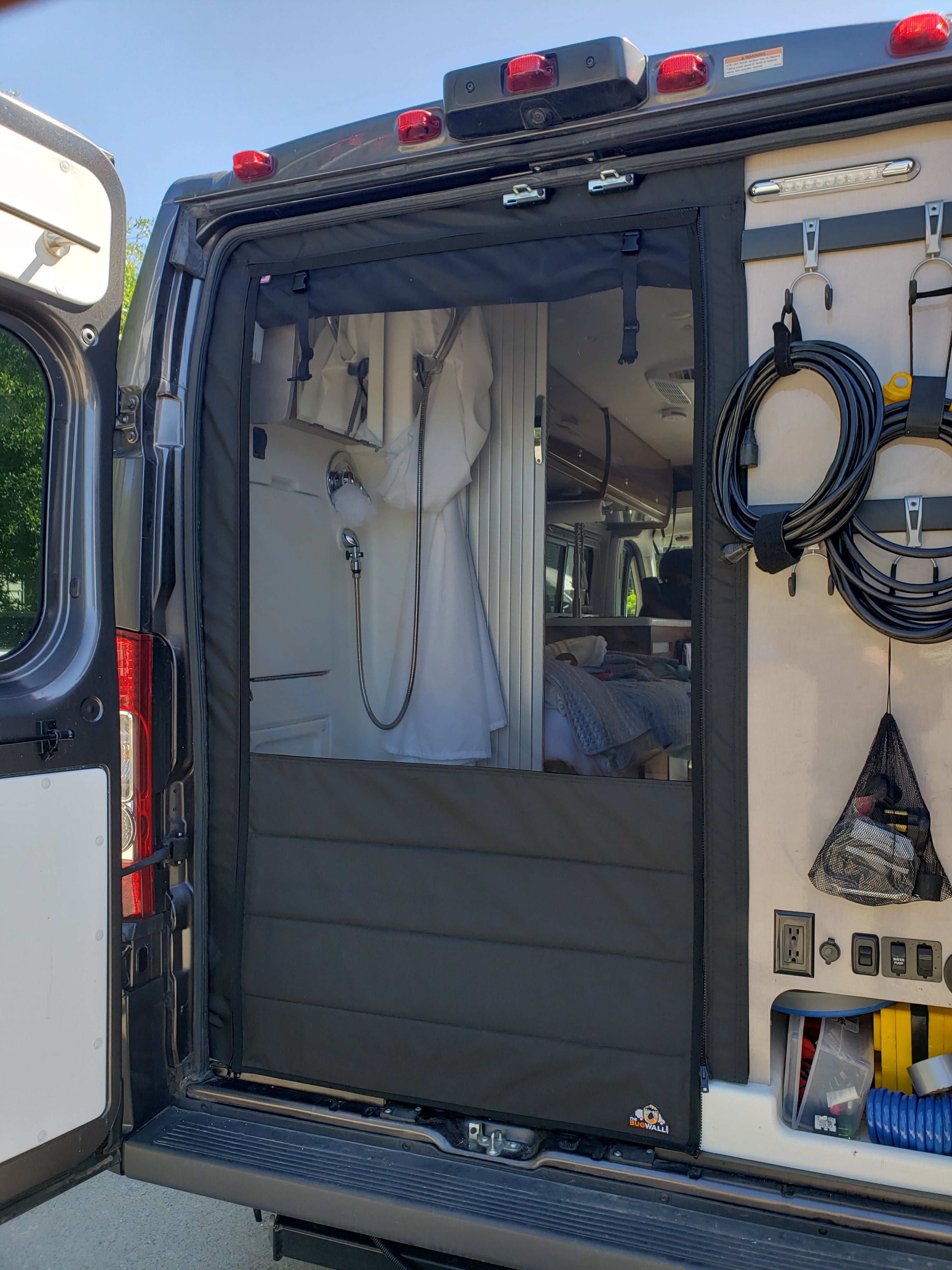 The Bug Wall Winnebago Travato Rear Screen - Model-Specific Fit