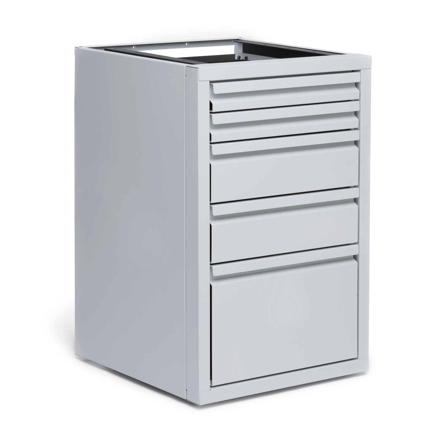 RB Components 24-Inch Drawer Cabinet - Five-Drawer Storage