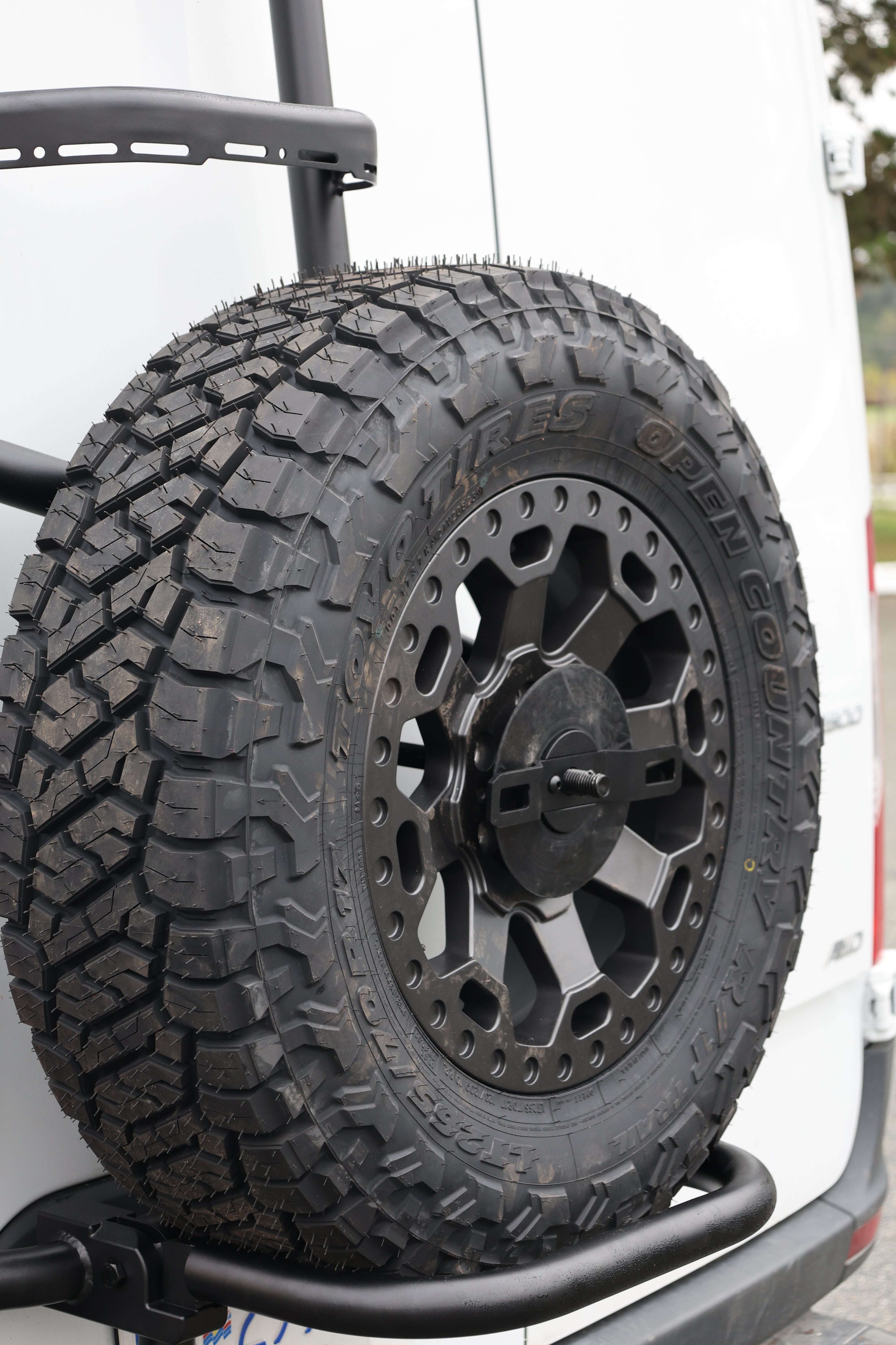 Tec Vanlife 2019+ Sprinter Tire Ladder - Two-in-One Access