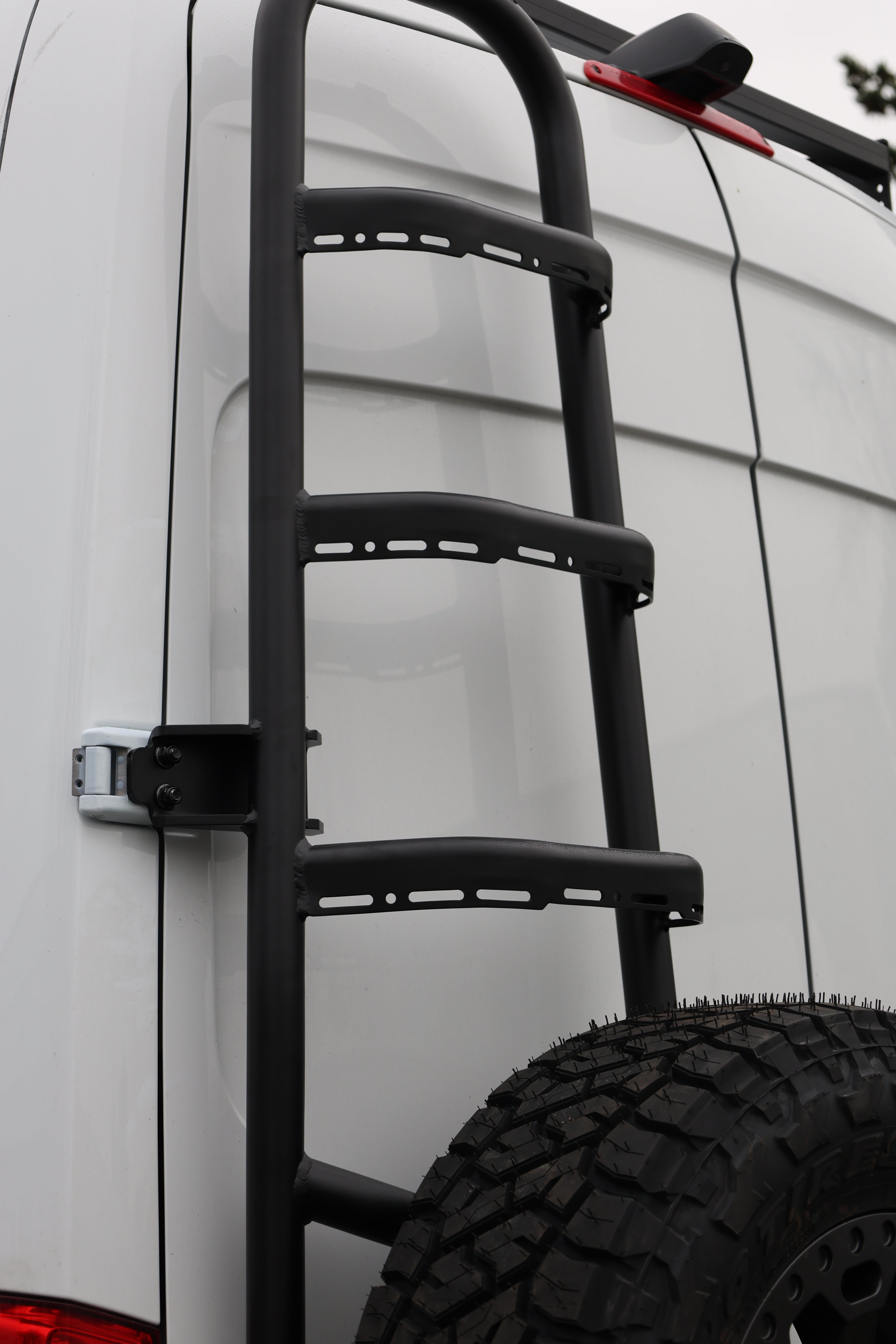 Tec Vanlife 2019+ Sprinter Tire Ladder - Two-in-One Access