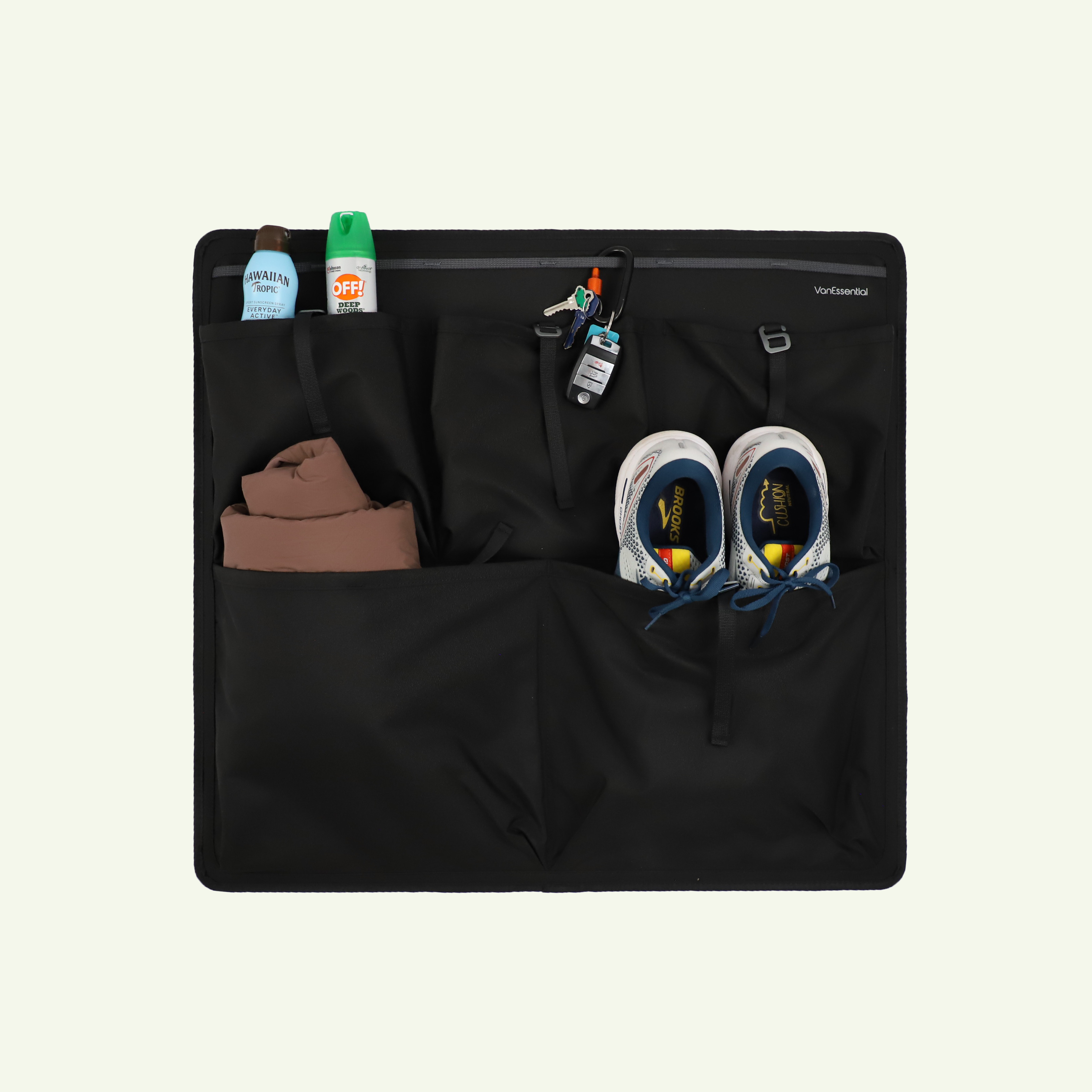 VanEssential Ram Promaster Lower Rear Door Storage Panels (Rear) - Rear-Door Organization