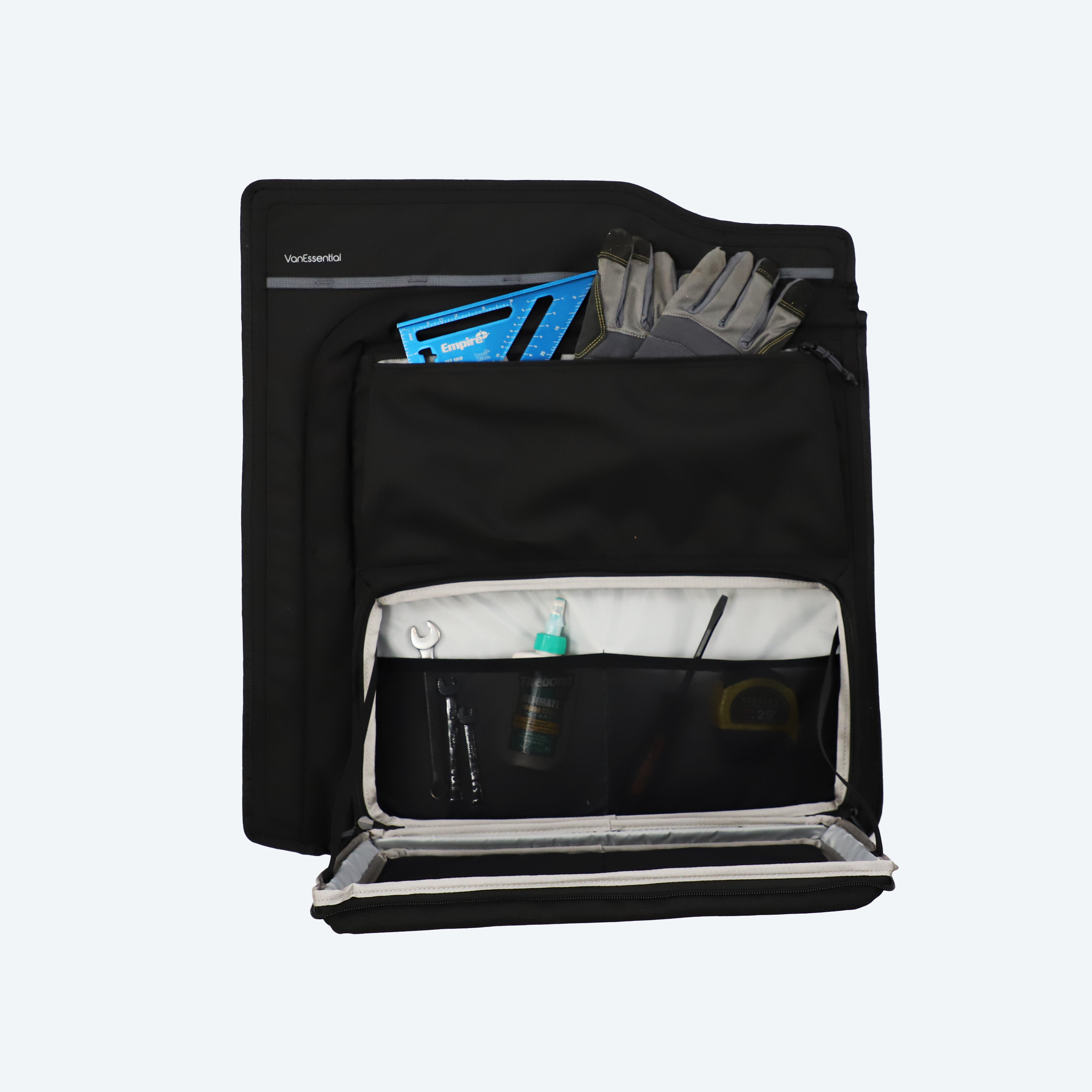 VanEssential Ford Transit Lower Rear Door Storage Panels (Pair) - Rear-Door Organization