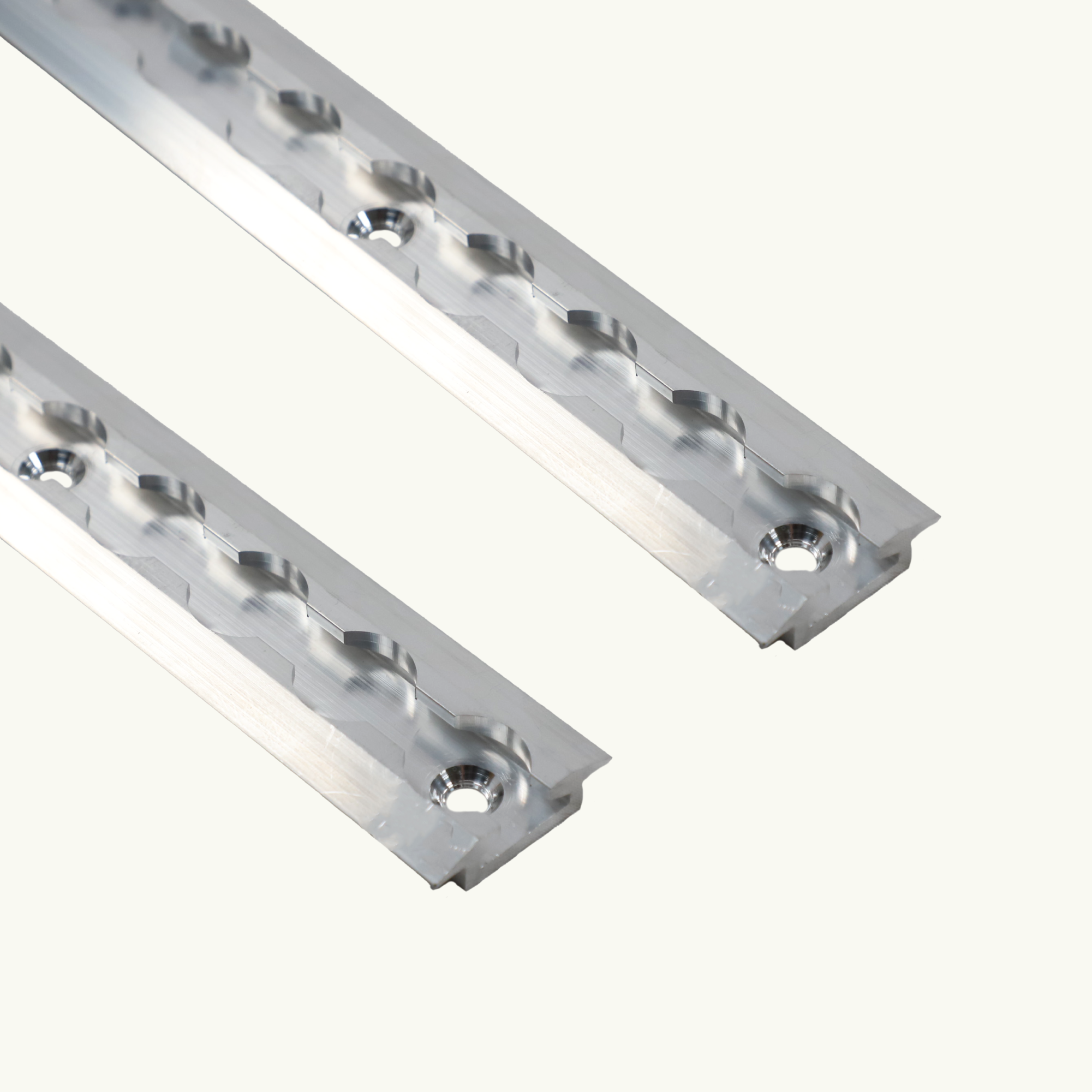 VanEssential Raw Recessed Shallow Venture L-Track (2 Pack) - Modular Gear Rail
