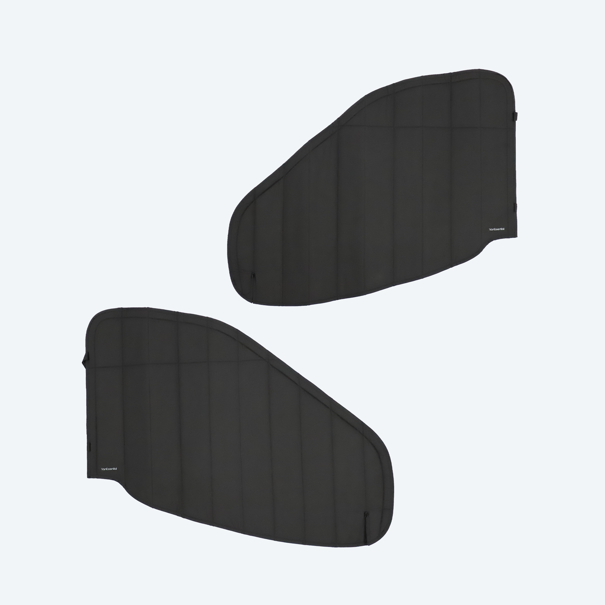 VanEssential Ford Transit Reflective Front Door Window Covers (Pair) - Thermal Privacy