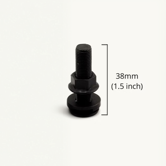 VanEssential Venture L-Track M10 Single Stud Bolts - 1.5 inch (38mm) - Adjustable L-Track Hardware