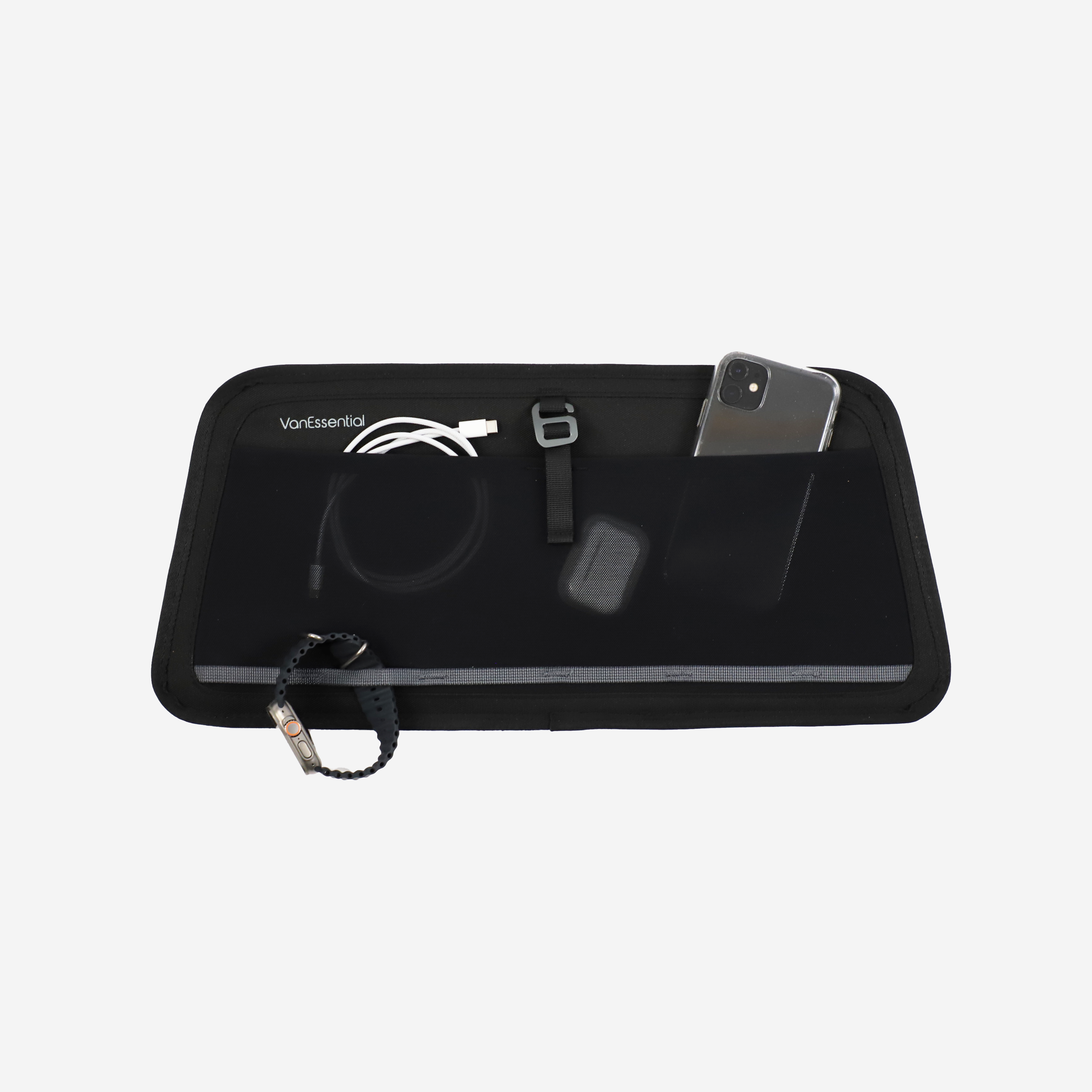 VanEssential Mercedes Sprinter Upper Rear Door Storage Panels (Pair) - Rear-Door Organization