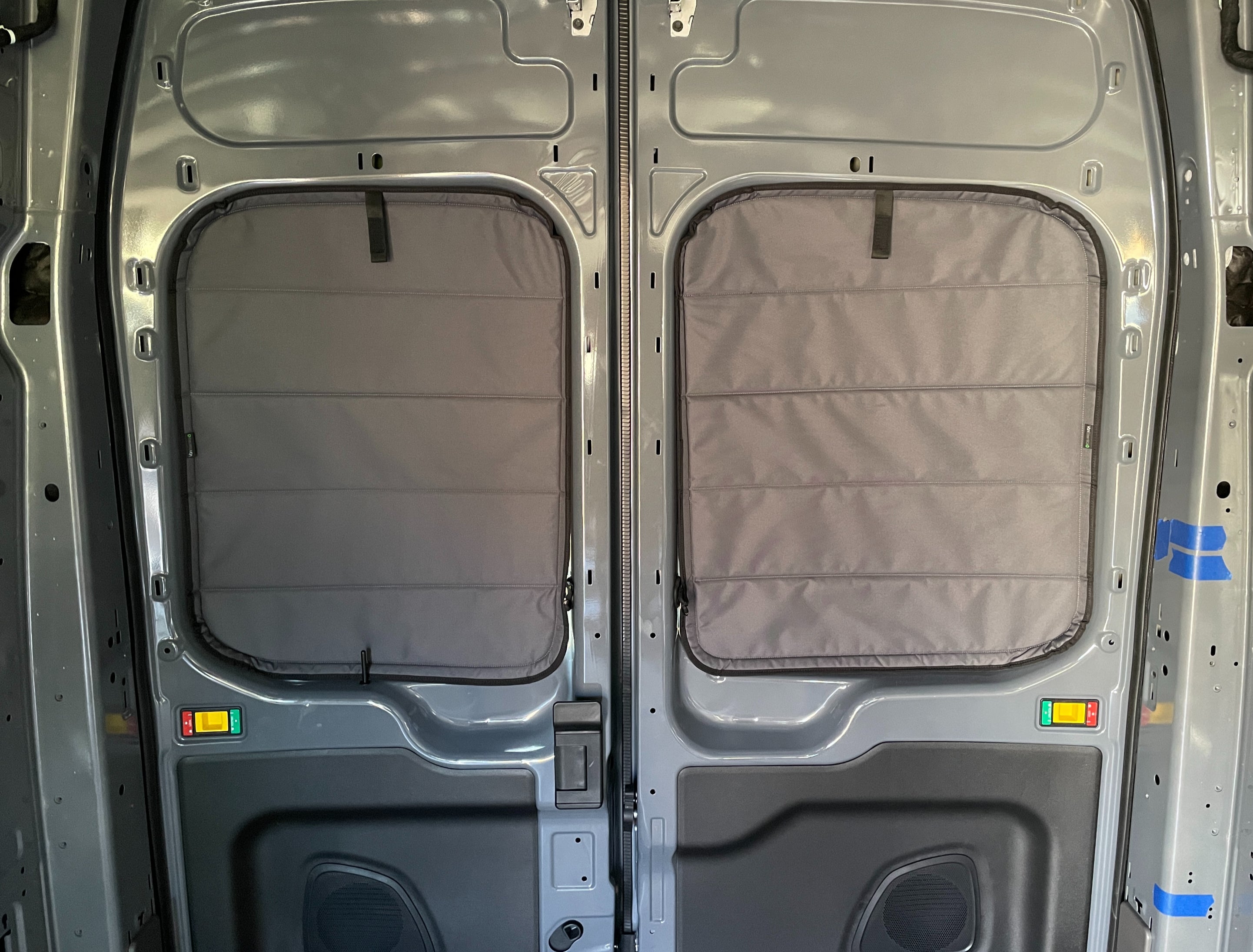 VanEssential Transit Insulated Front Door Magnetic Window Covers