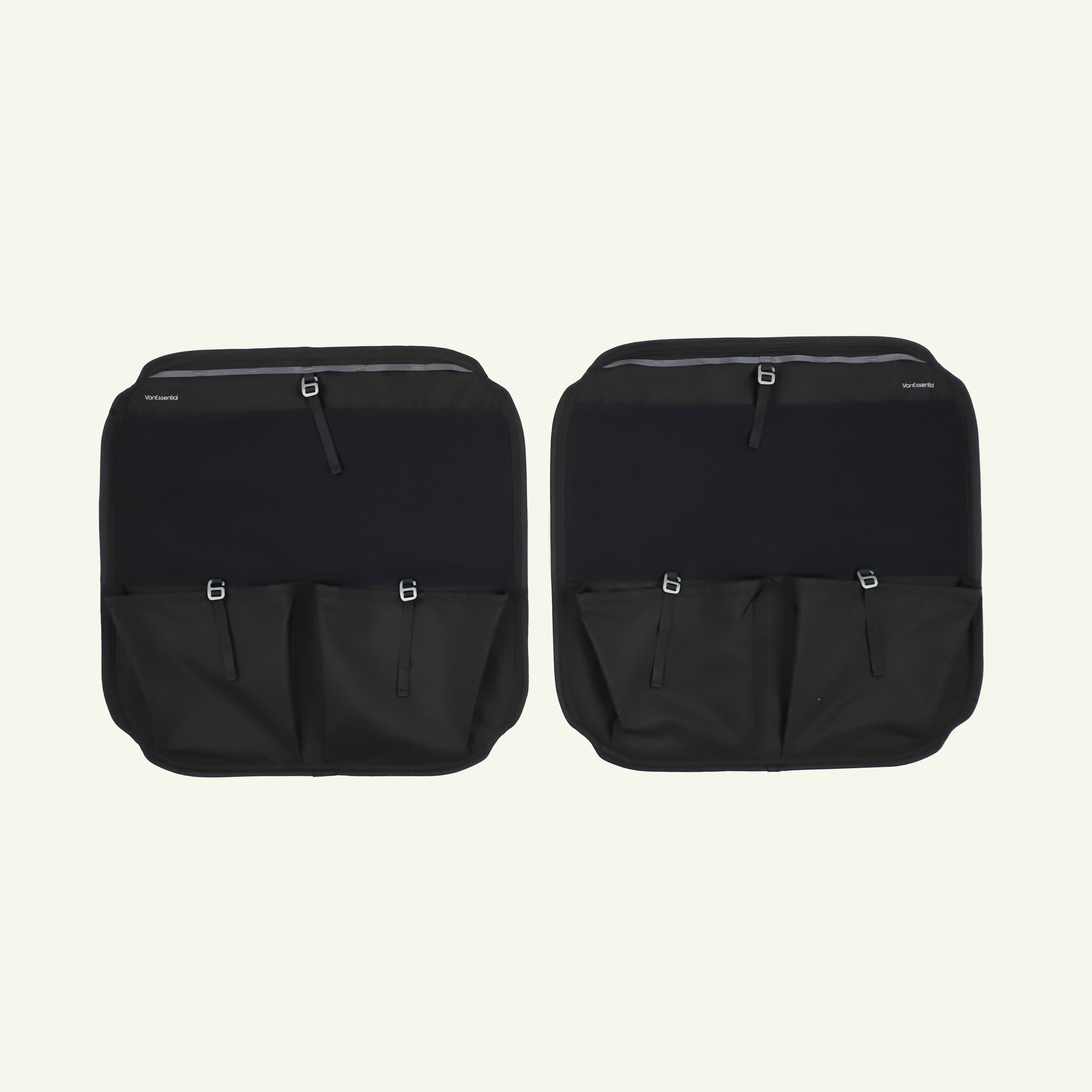 VanEssential Ram Promaster Middle Rear Door Storage Panels (Pair) - Rear-Door Organization
