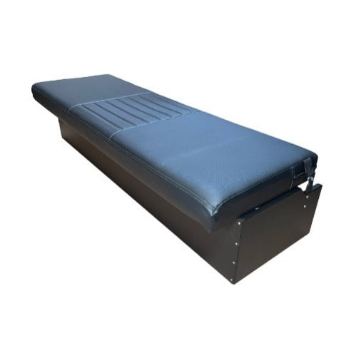 RB Components 58-Inch Folding Bench - Carbon Fiber Vinyl