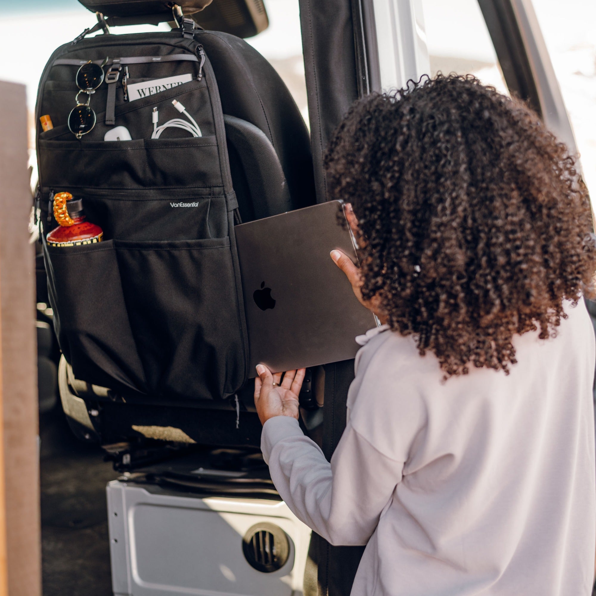 VanEssential Universal Back of Seat Organizer - Packable Gear Storage