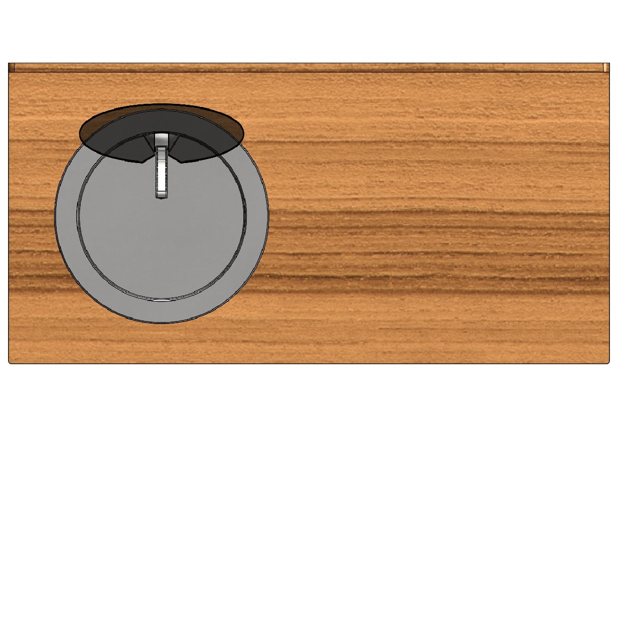 RB Components 48-Inch Isotherm 130 Galley Cabinet - Modular Base