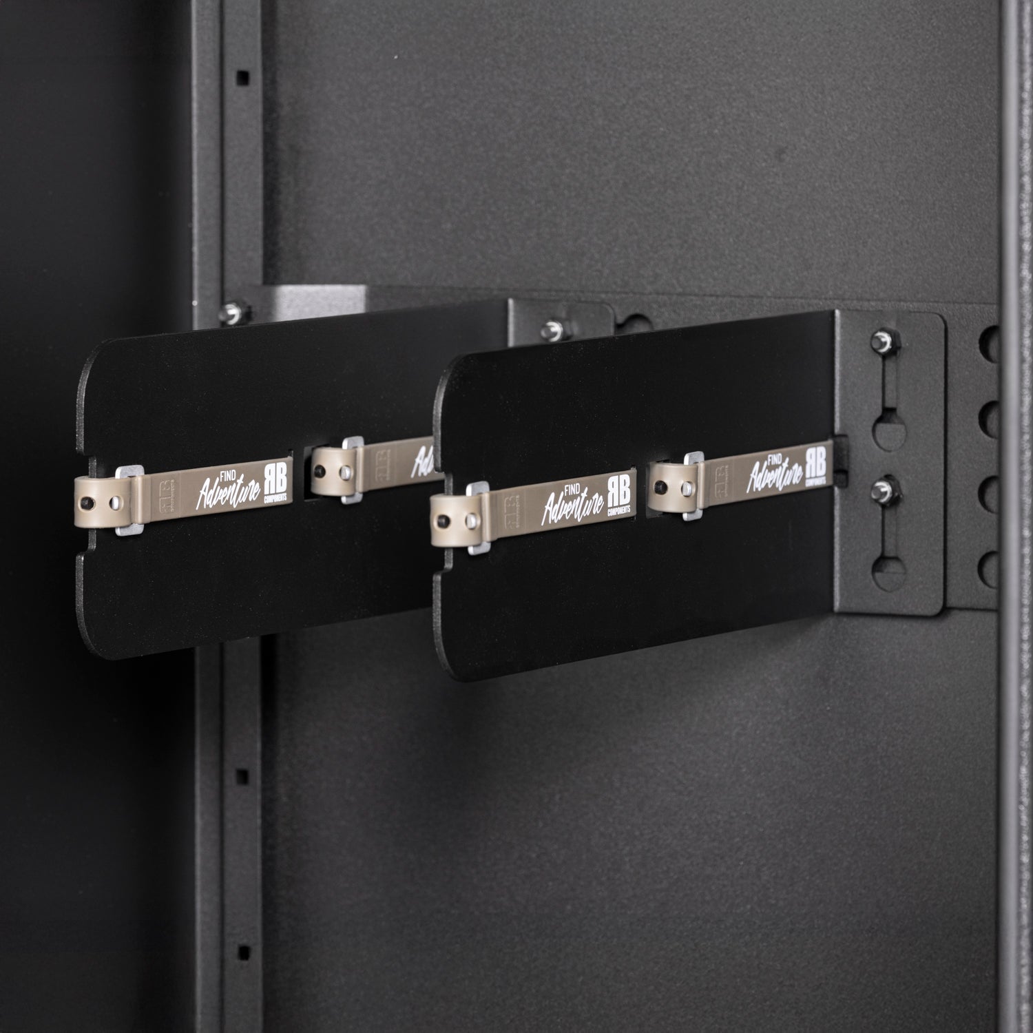 RB Components Large Rear Door Ski Box - Tall Exterior Storage