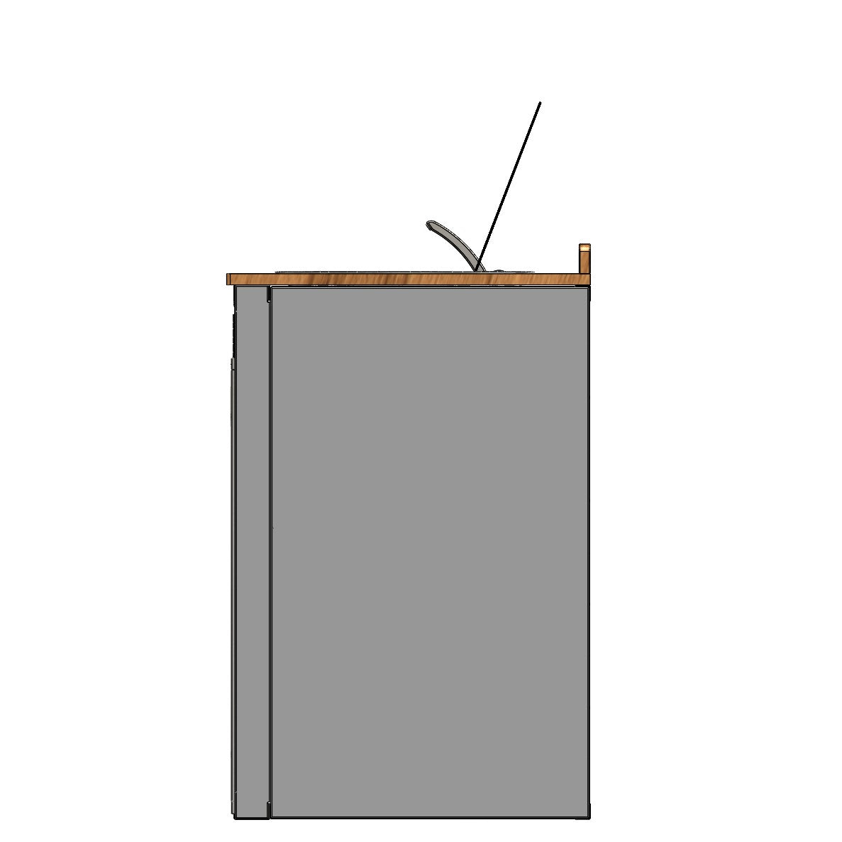 RB Components 56-Inch Isotherm 130 Galley - Drawer System