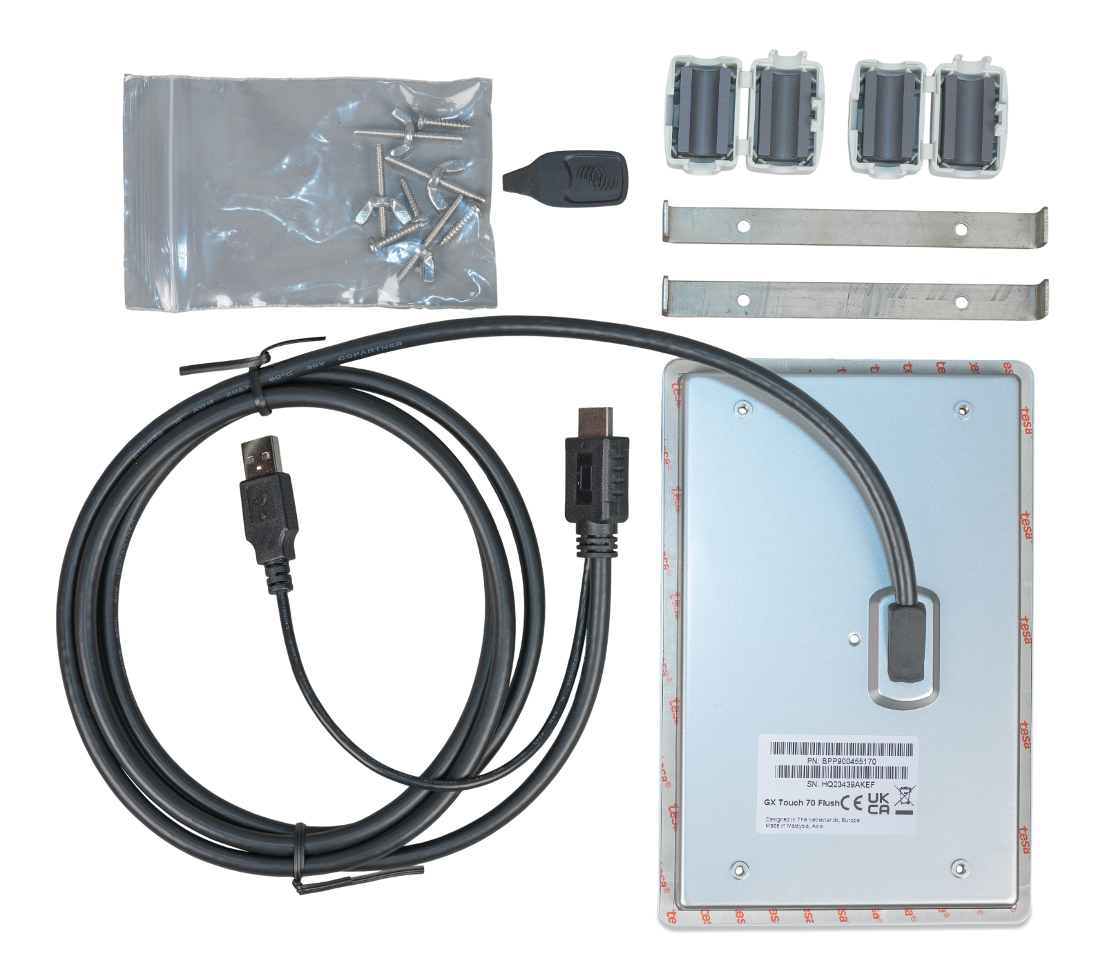 Victron BPP900455150 GX Touch 50 flush NEW RELEASE Next Generation Monitoring - System Monitoring