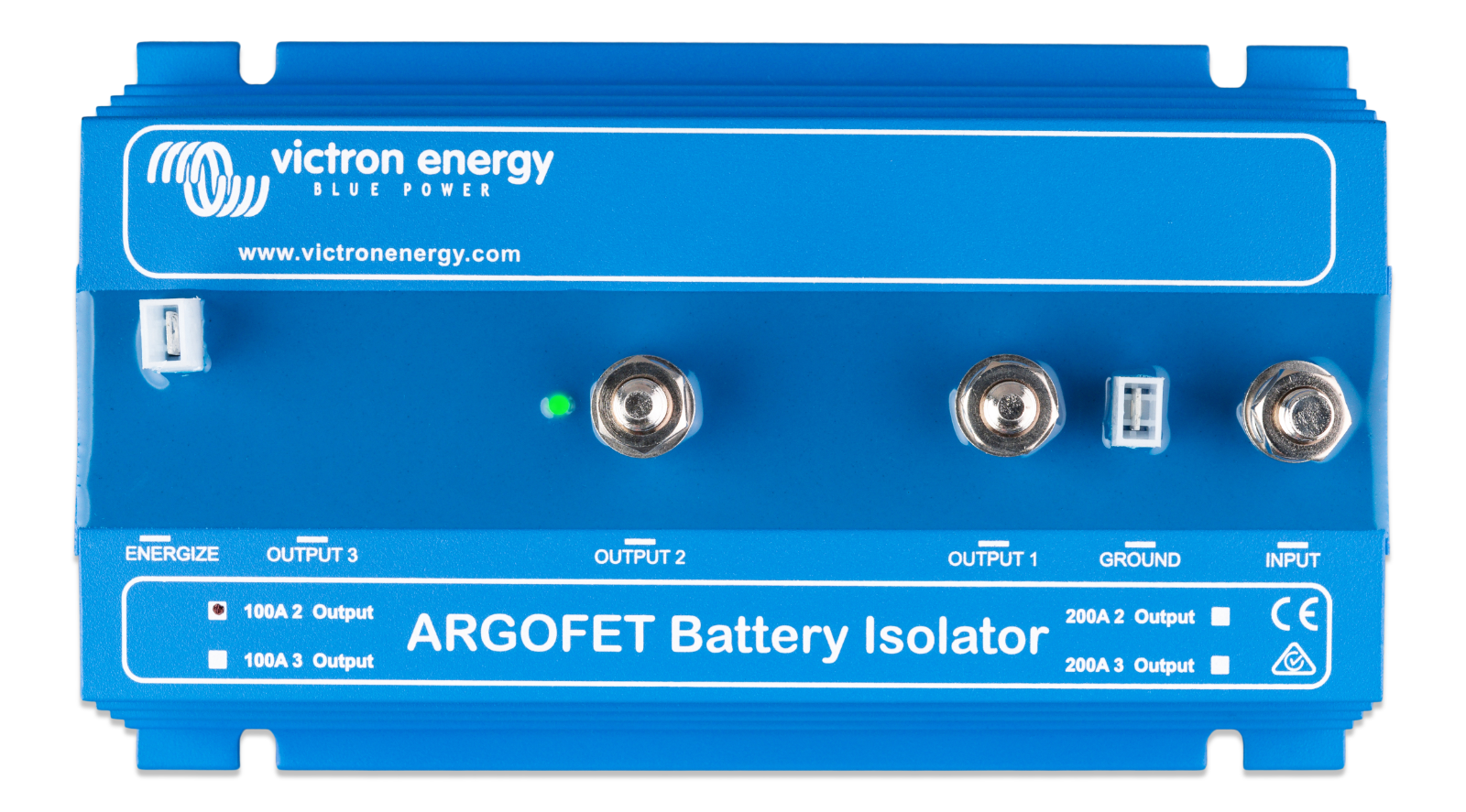 Victron ARG100201020 Argofet 100-2 Two batteries 100A Battery Isolater - Battery Isolation