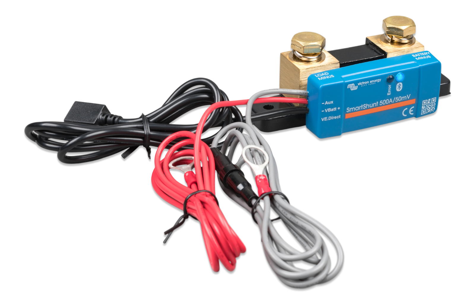 Victron SHU065150050 SmartShunt 500 Amp Battery Smart Shunt IP65 same day ship - Battery Monitoring