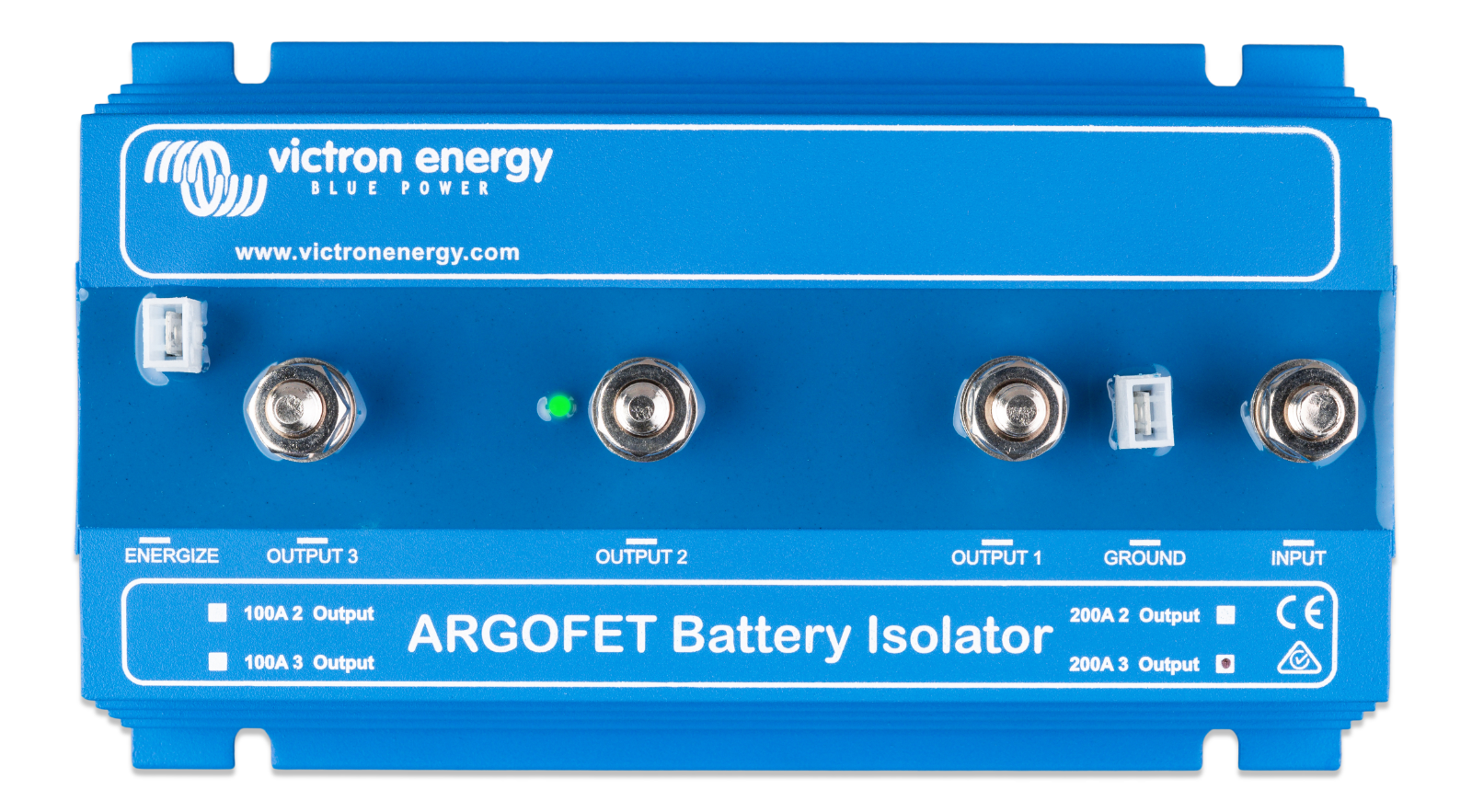 Victron ARG200301020 Argofet 200-3 Three batteries 200A Battery Isolater - Battery Isolation