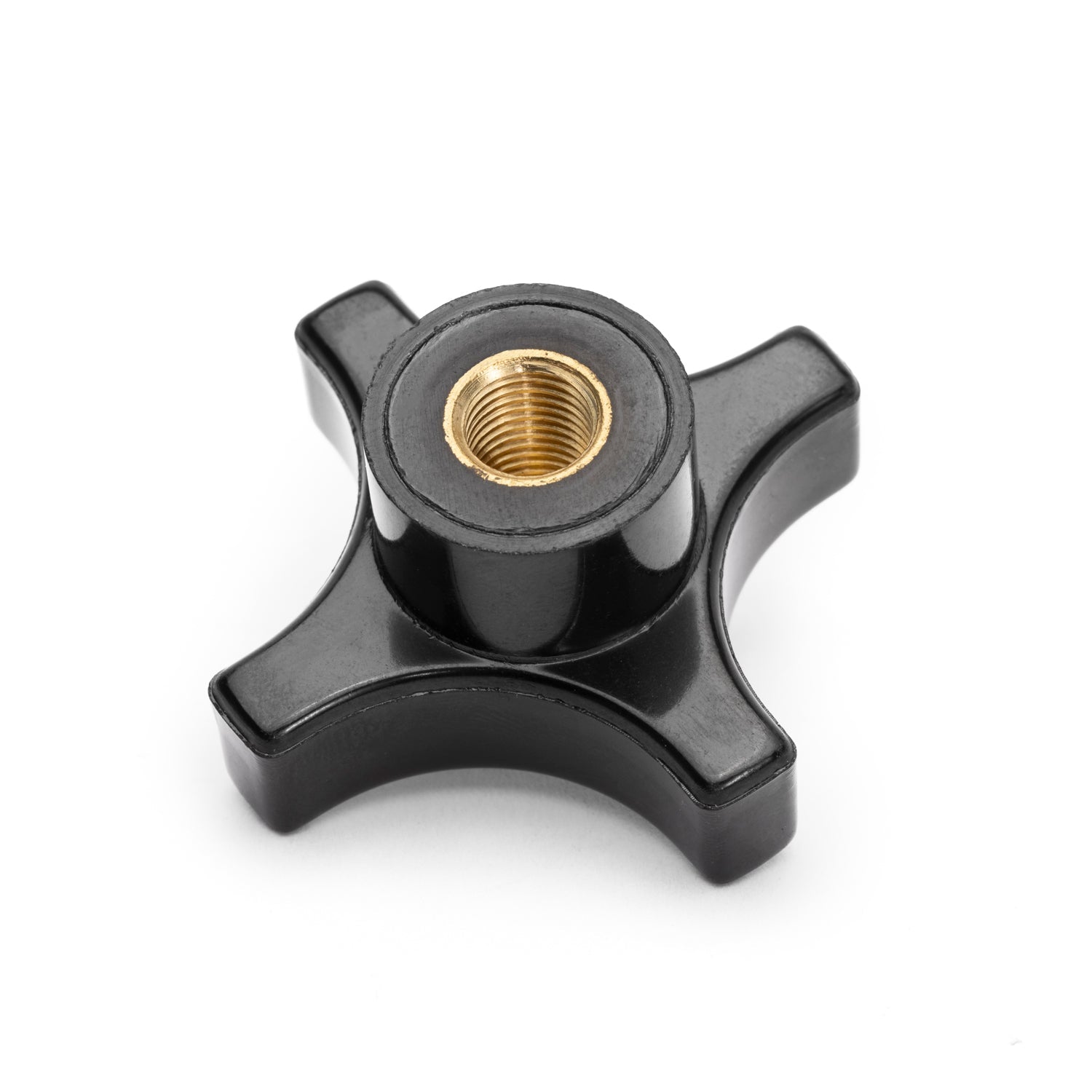 RB Components Threaded Four-Arm Knob - Quick L-Track Clamp