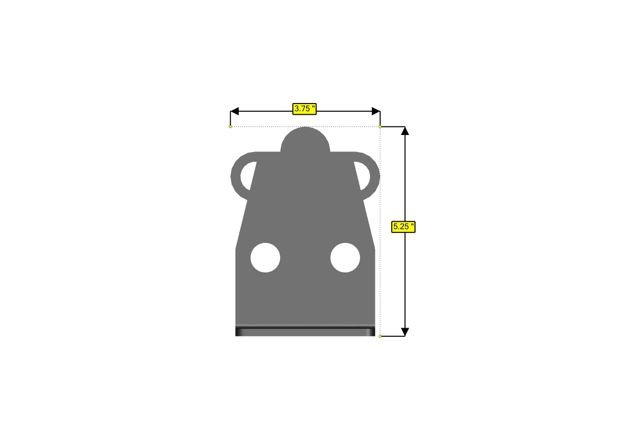 RB Components Sprinter High-Roof Cross Bar - 65-Inch Cargo Mount