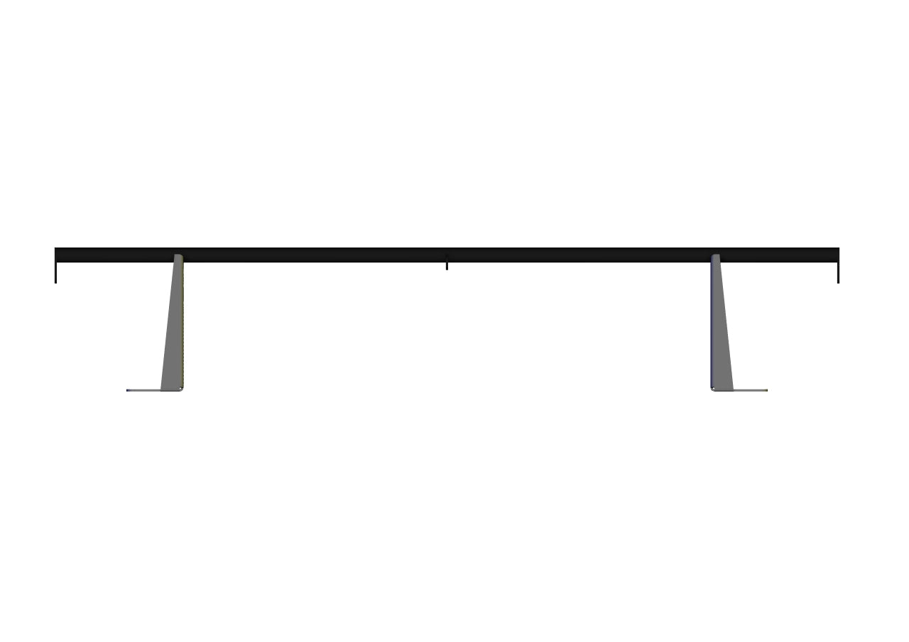 RB Components Sprinter High-Roof Bar - 12-Inch Lift
