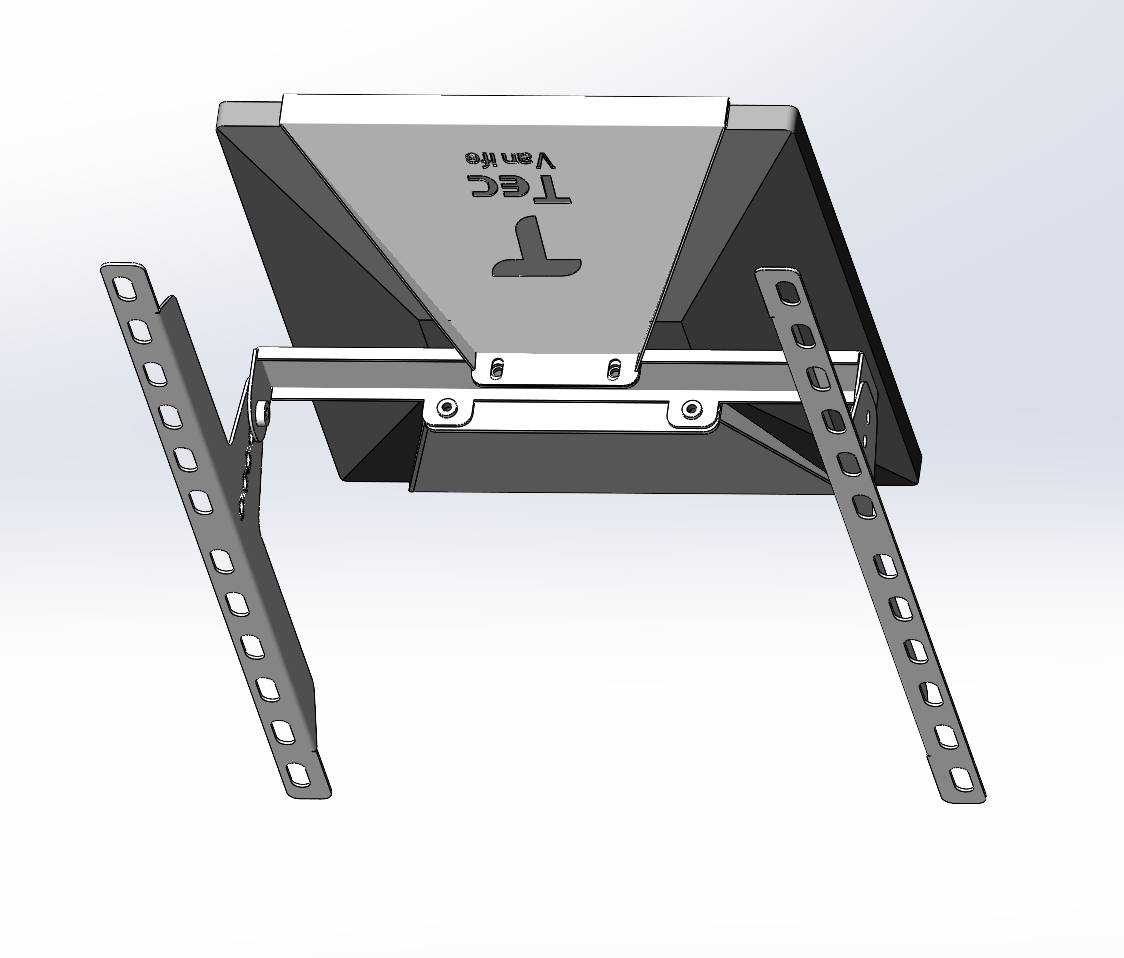Tec Vanlife Starlink Mini Mount - Adjustable Roof Angle