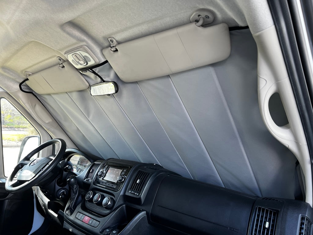 VanEssential Ram Promaster Stealth Front Windshield Cover - Thermal Privacy