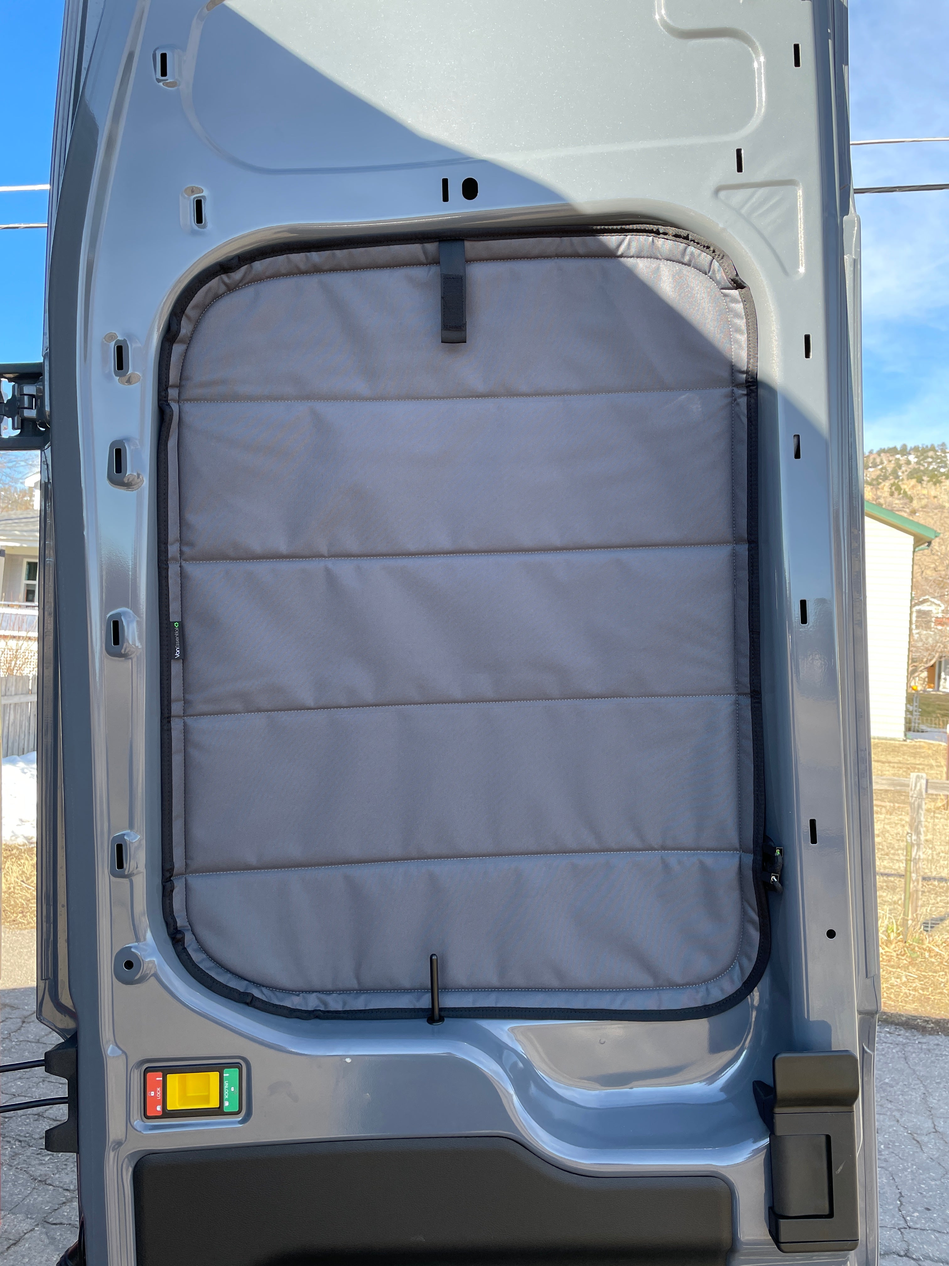 VanEssential Transit Insulated Front Door Magnetic Window Covers