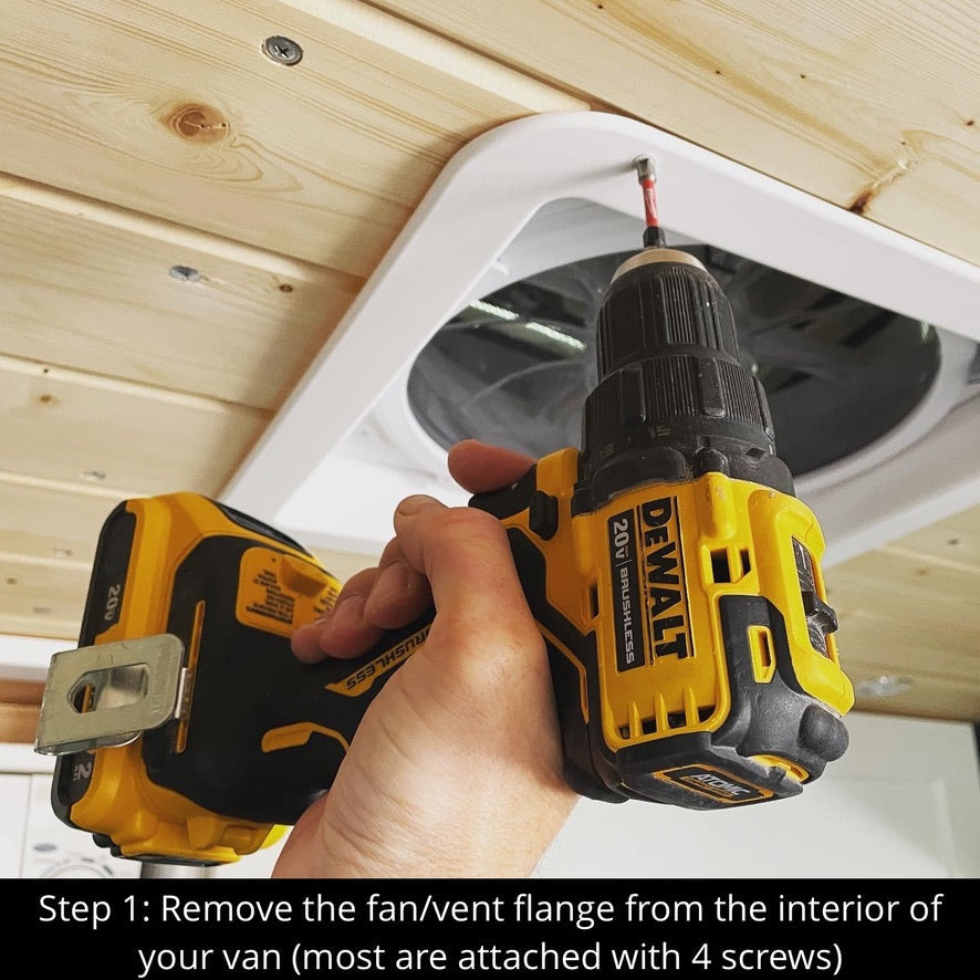 VanEssential Insulated Roof Vent Cover