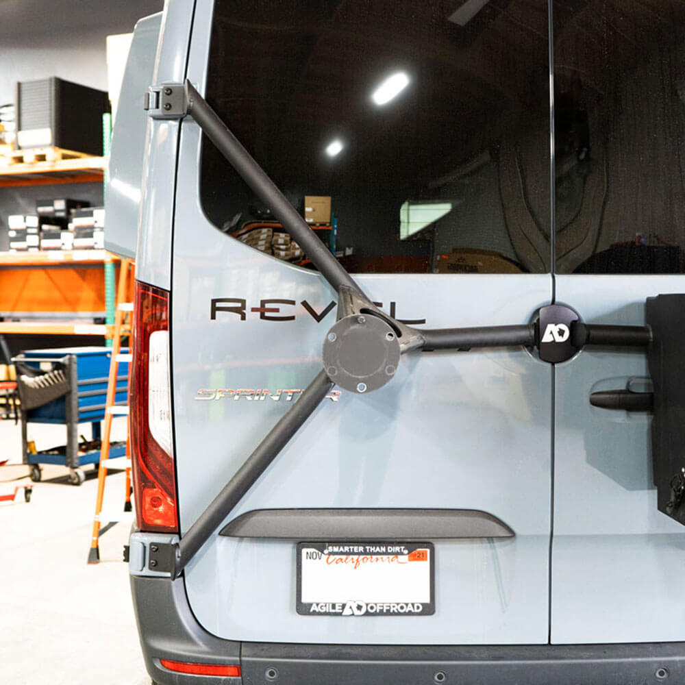 Tec Vanlife 2019+ Sprinter Tire Carrier - Rear Door Mount