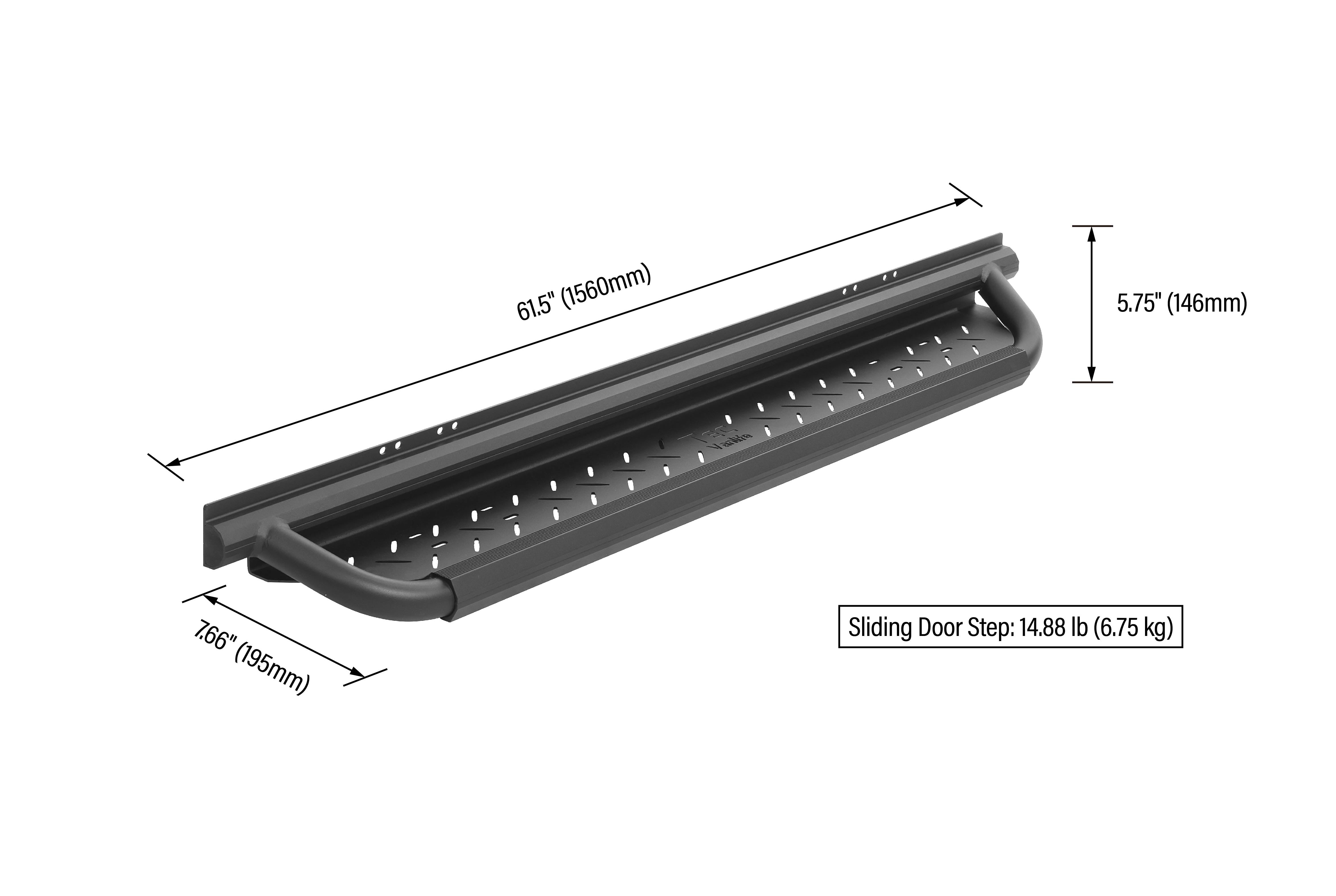 Tec Vanlife Sprinter Hexagon Running Boards - Modular Access