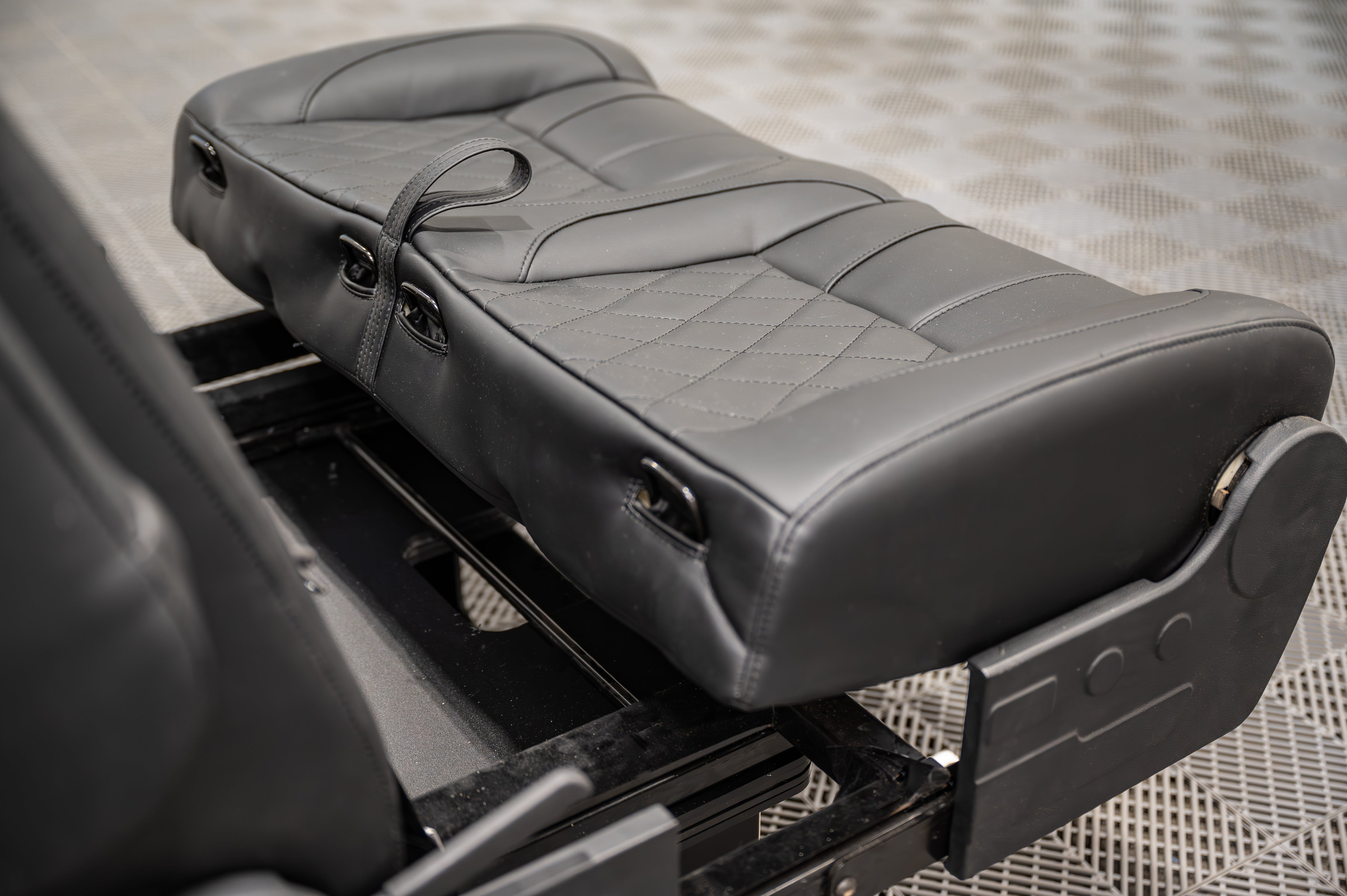 Alpine Van Works Dual-Fold Double Bench-to-Bed Seat - Flexible Seating
