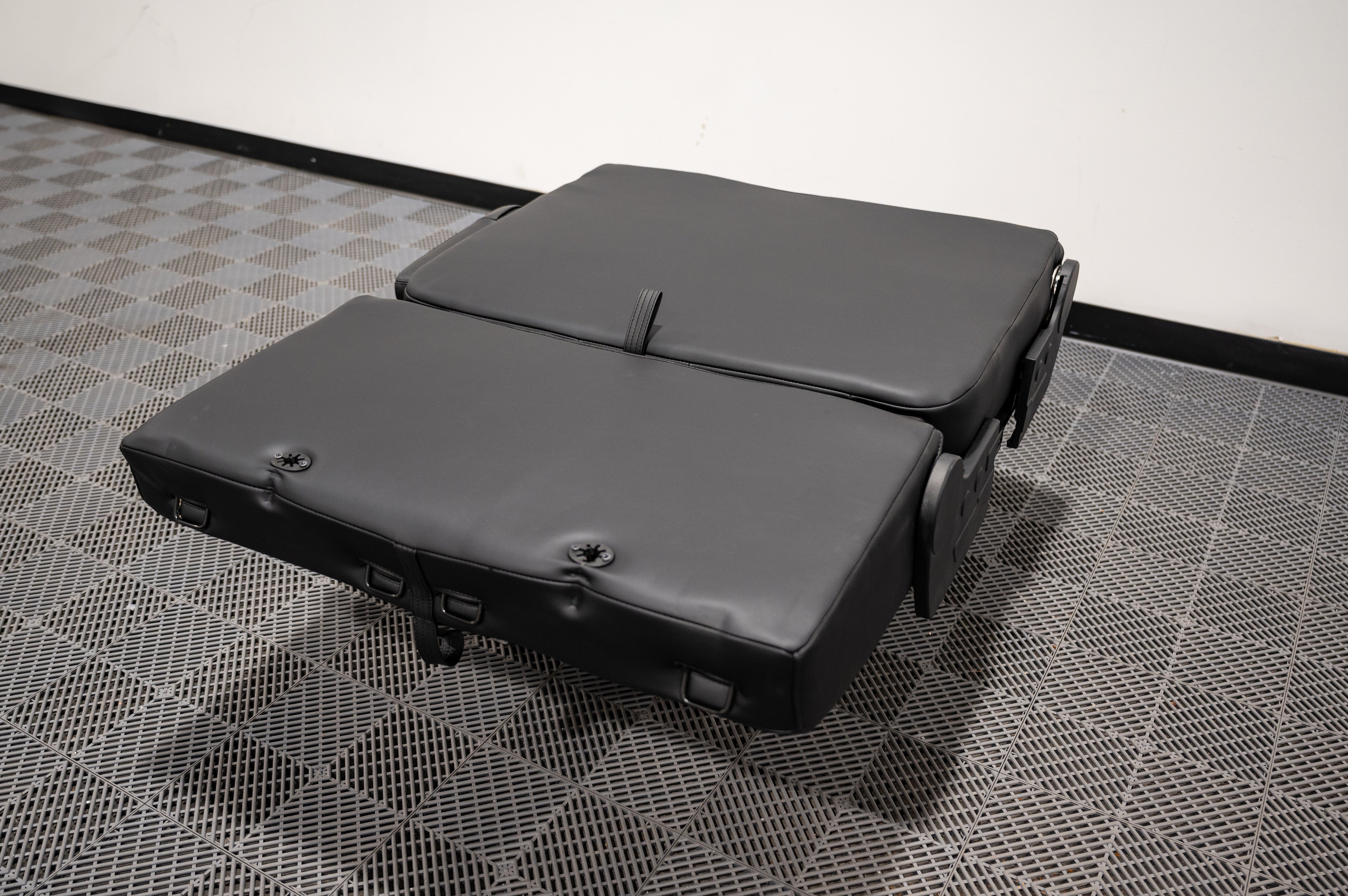 Alpine Van Works Dual-Fold Double Bench-to-Bed Seat - Flexible Seating