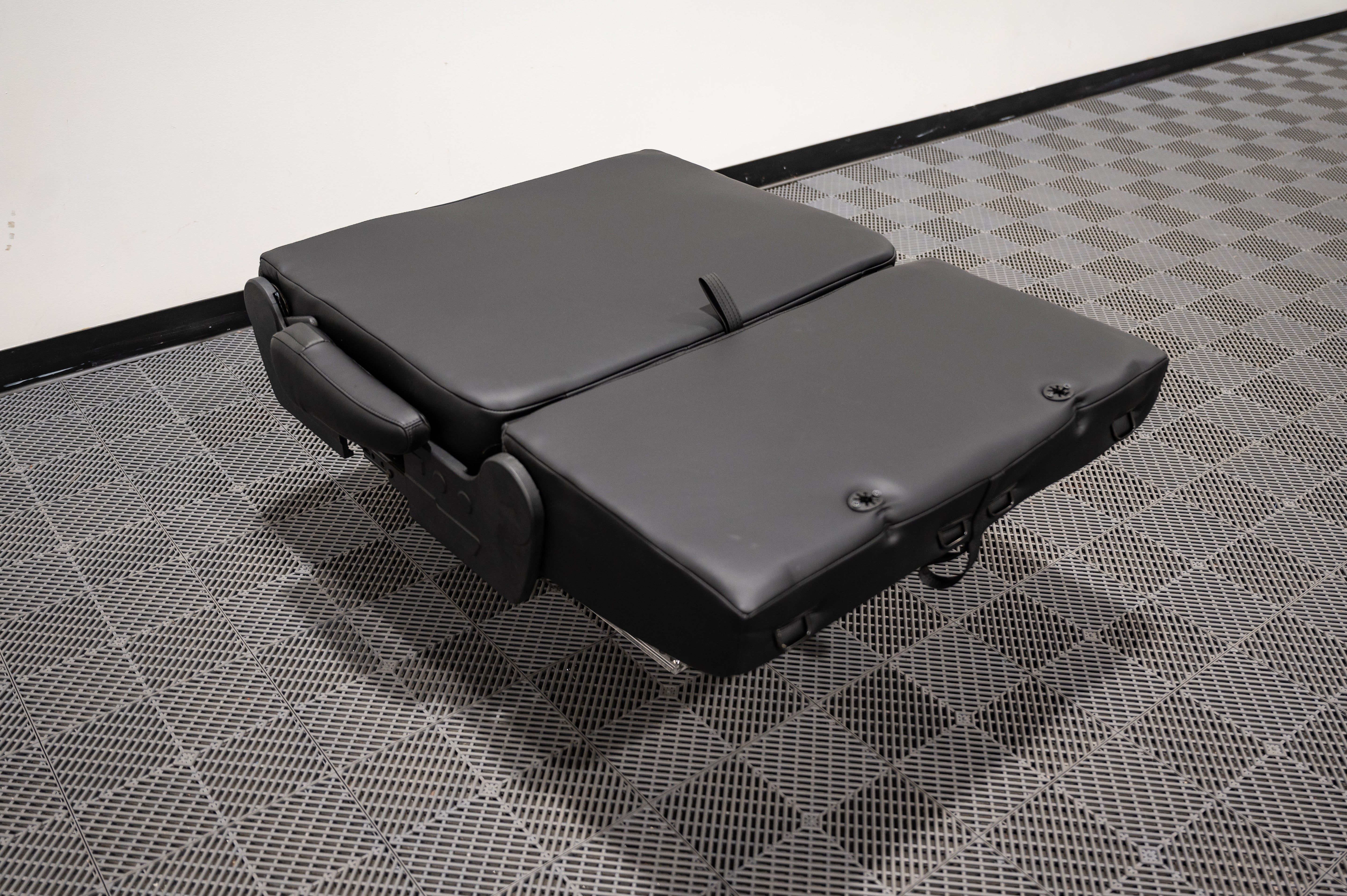 Alpine Van Works Dual-Fold Double Bench-to-Bed Seat - Flexible Seating