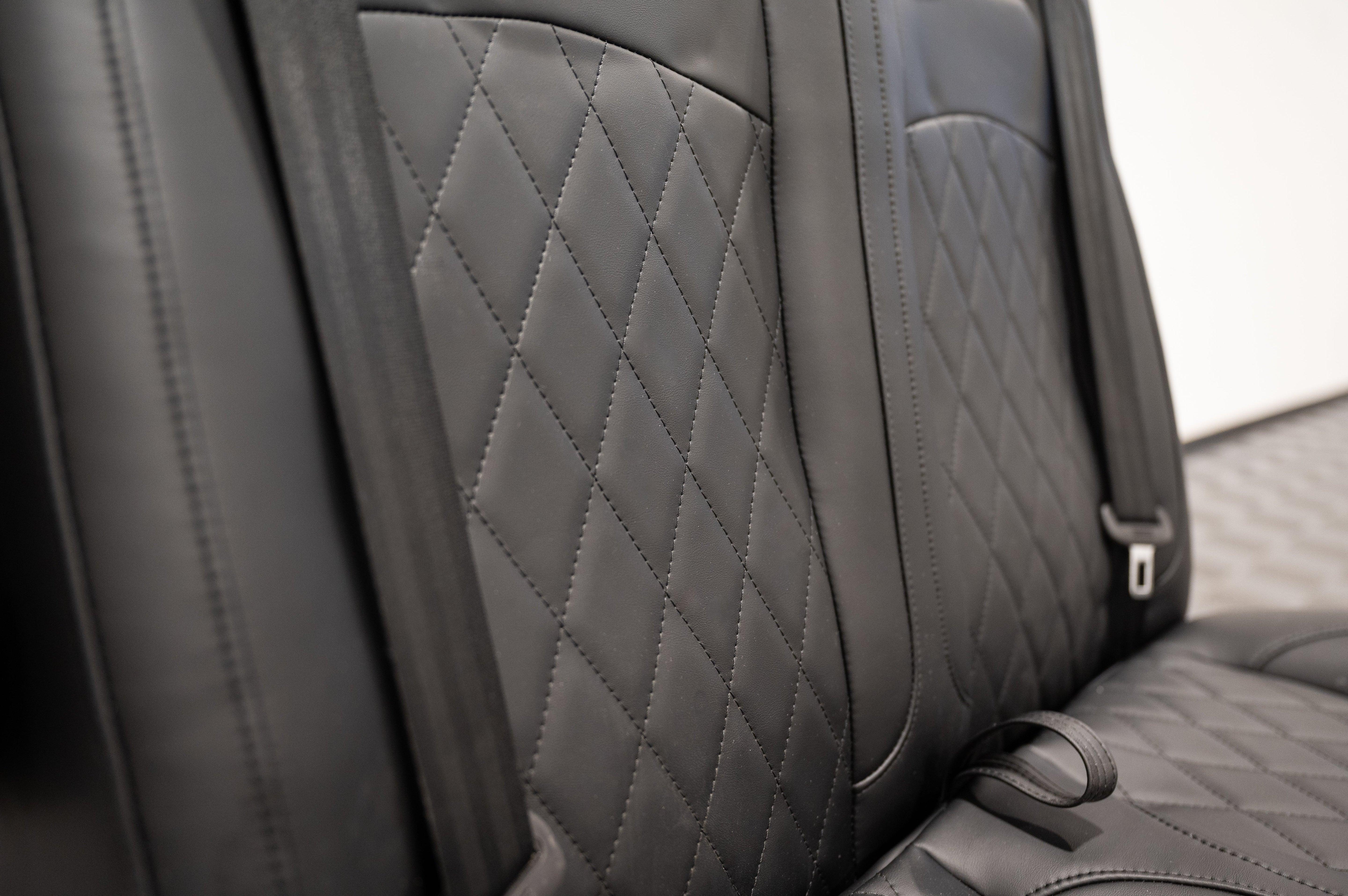 Alpine Van Works Dual-Fold Double Bench-to-Bed Seat - Flexible Seating