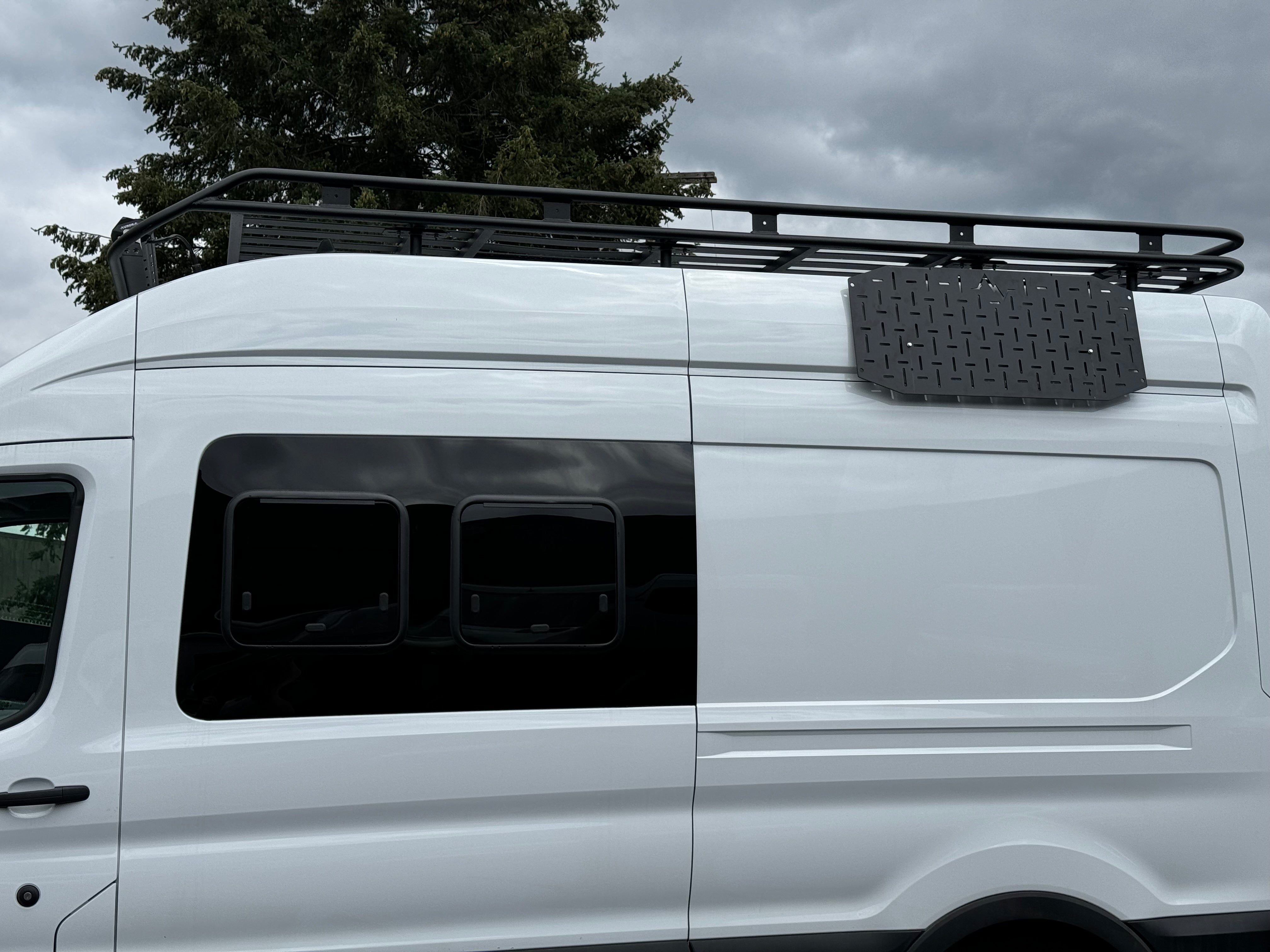 Alpine Van Works Transit Alpaca Cargo Plate - Drill-Free Gear Mount