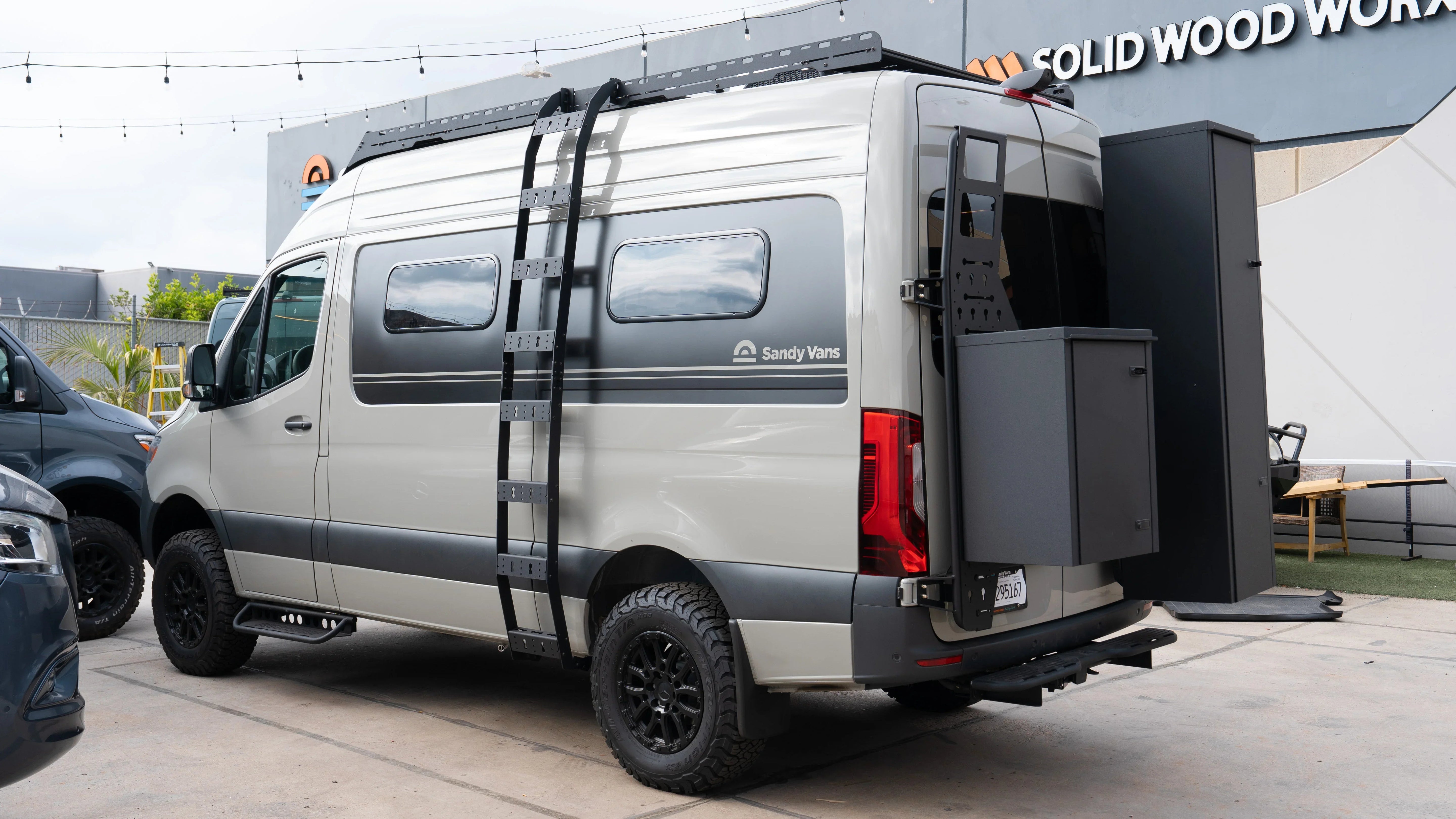 SANDY VANS SPRINTER HIGH ROOF MODULAR SIDE LADDER