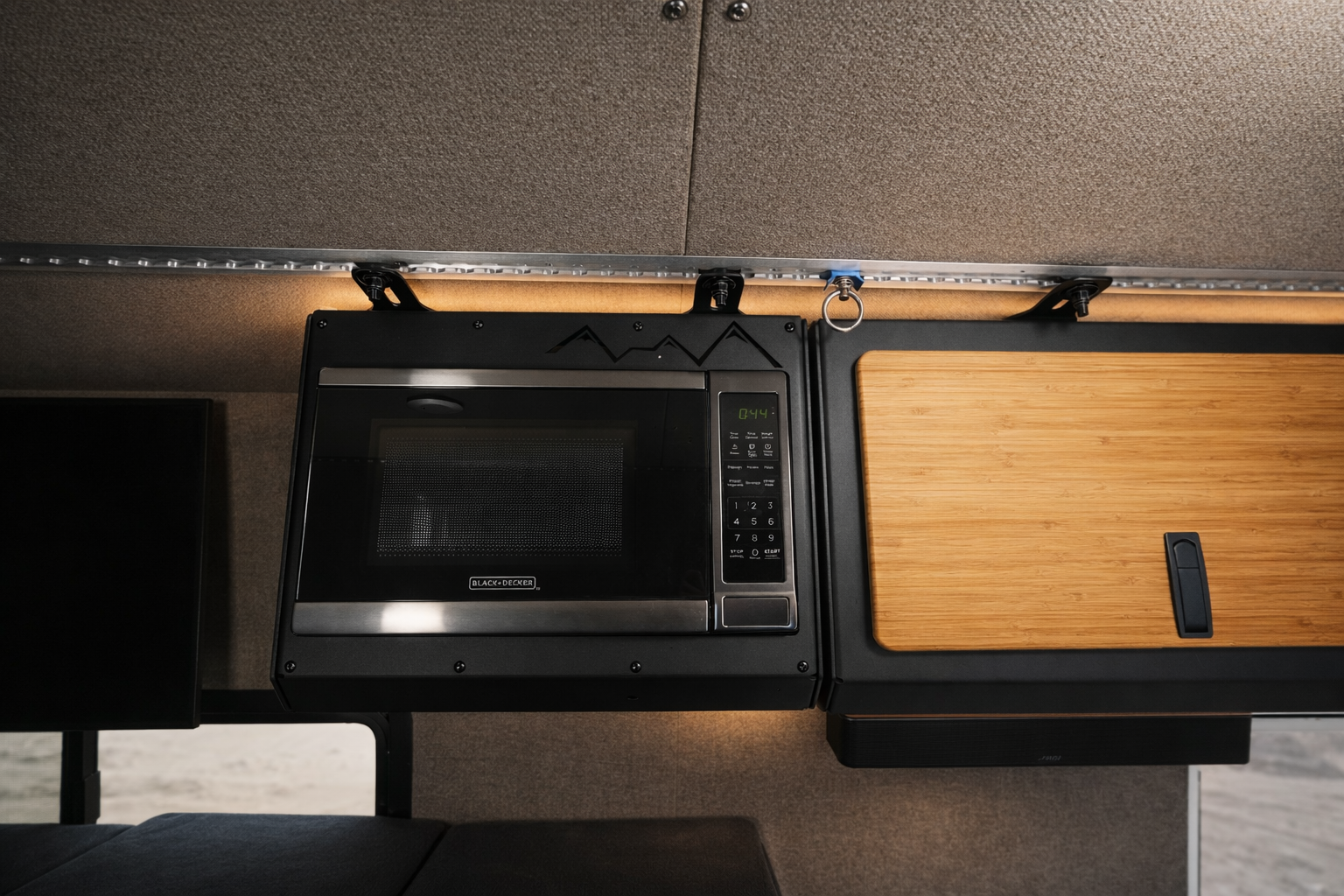 WHITE TOP ADVENTURES SPRINTER MICROWAVE CABINET