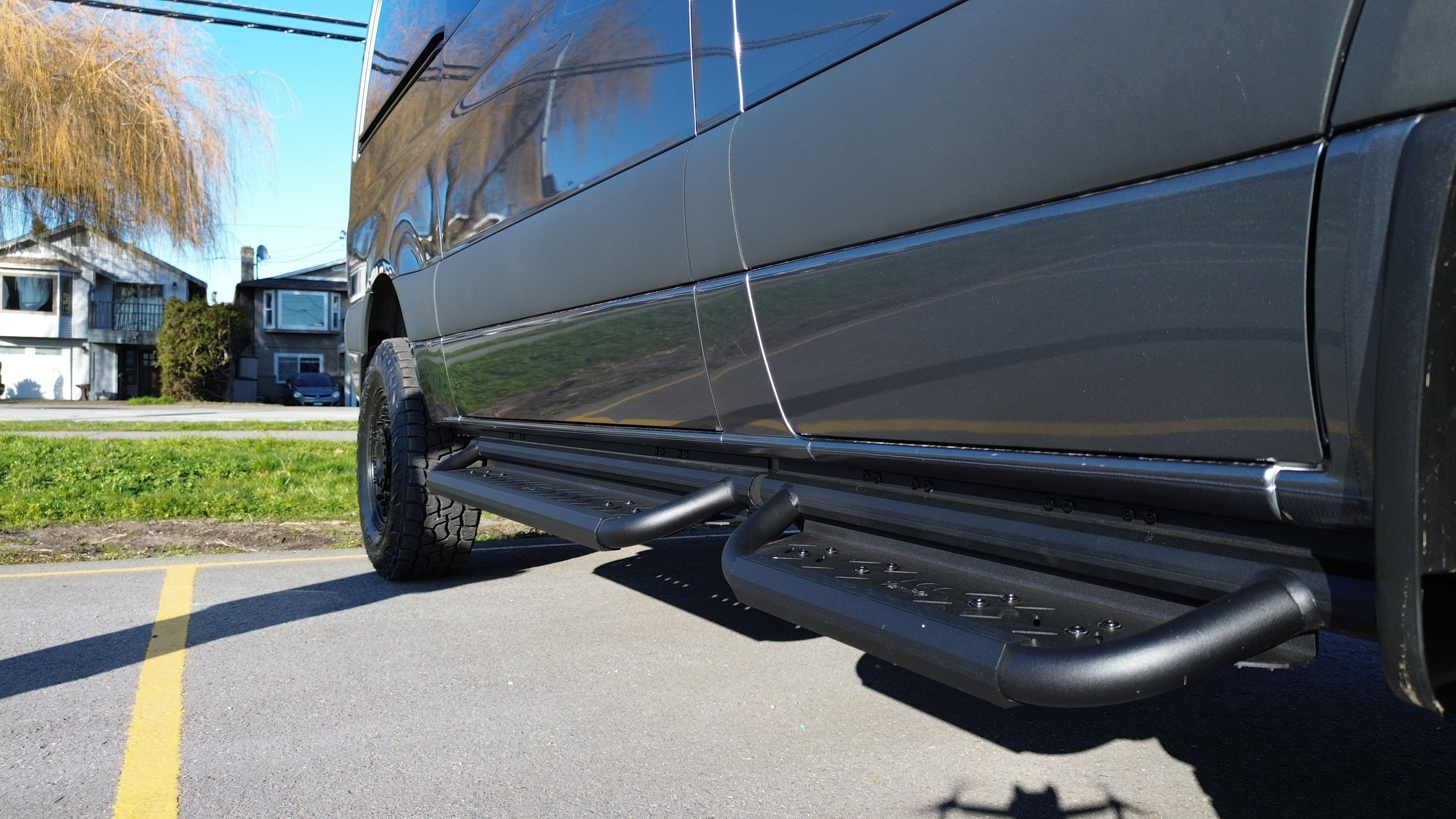 Tec Vanlife Sprinter Hexagon Running Boards - Modular Access