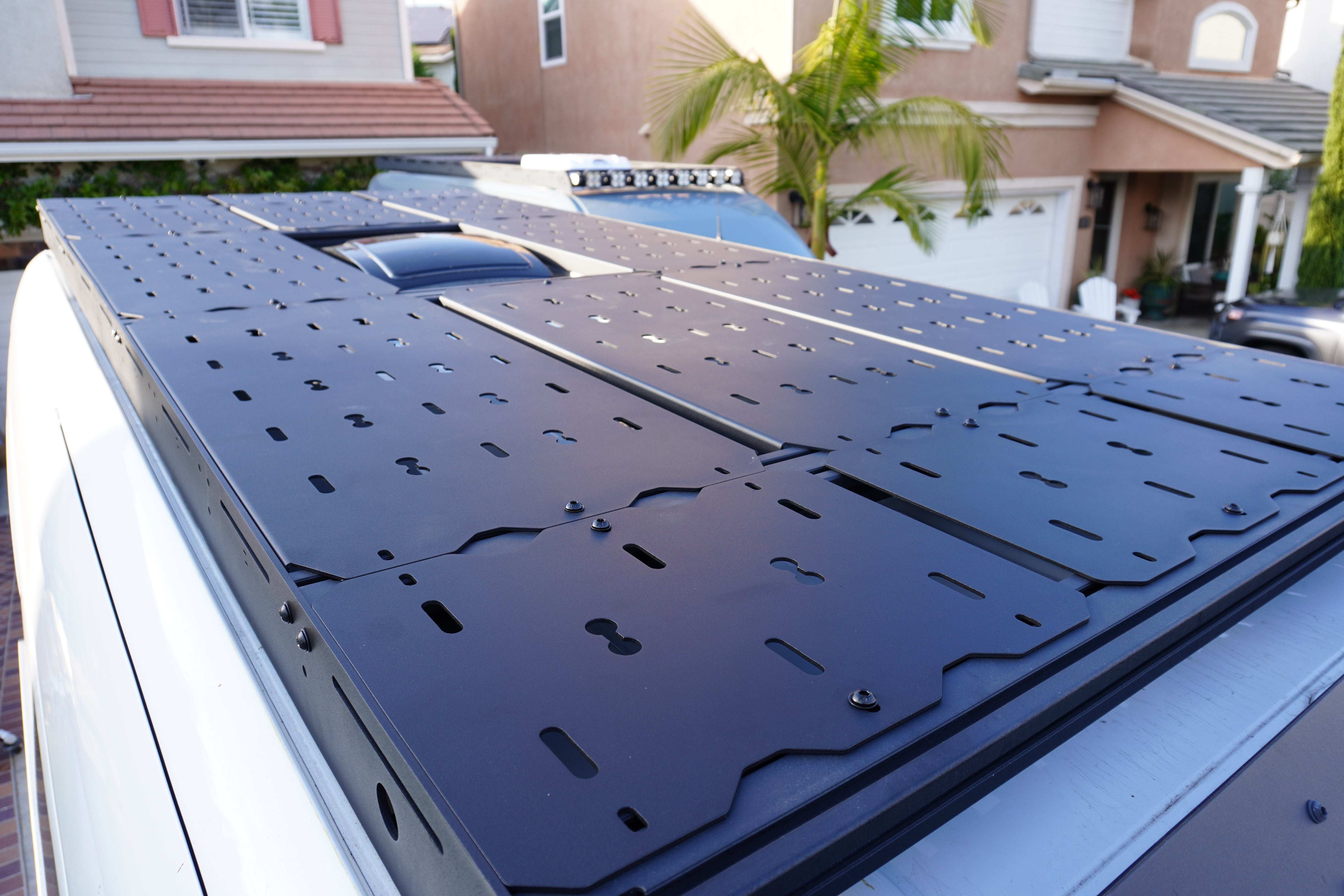 WHITE TOP ADVENTURES® SPRINTER STRATA & STEALTH ROOF RACK TOP DECK PANES