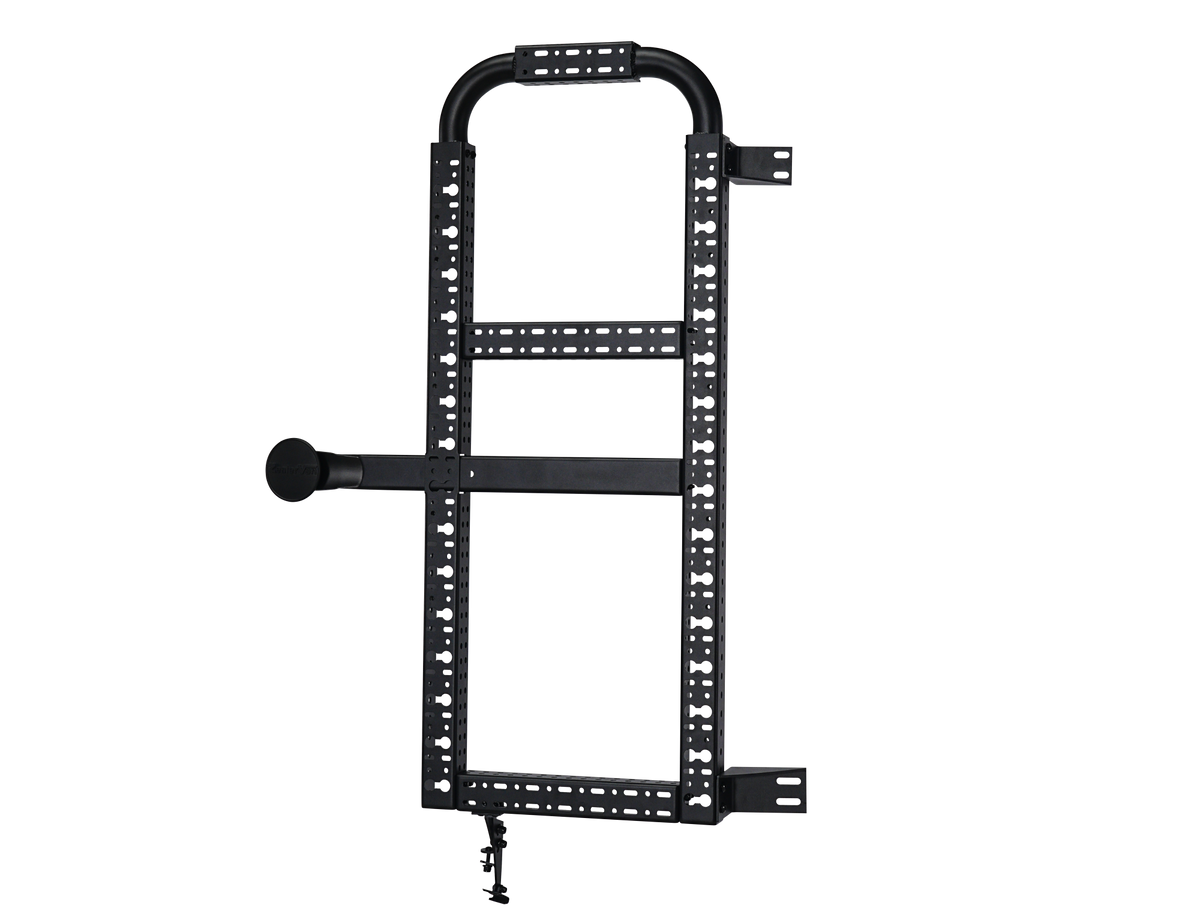 Sprinter Rear Door Aluminum Gear Rack - No Drill