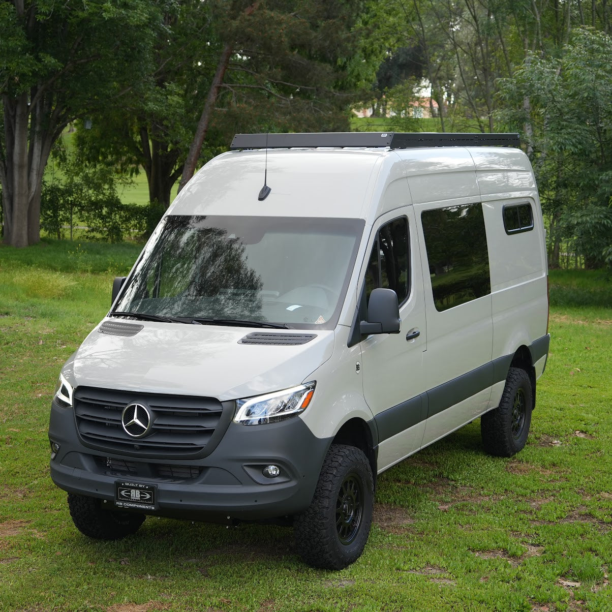ROVER VANS SPRINTER 144" SLEEK ROOF RACK - PREMIUM LOW-PROFILE MODULAR UTILITY PLATFORM
